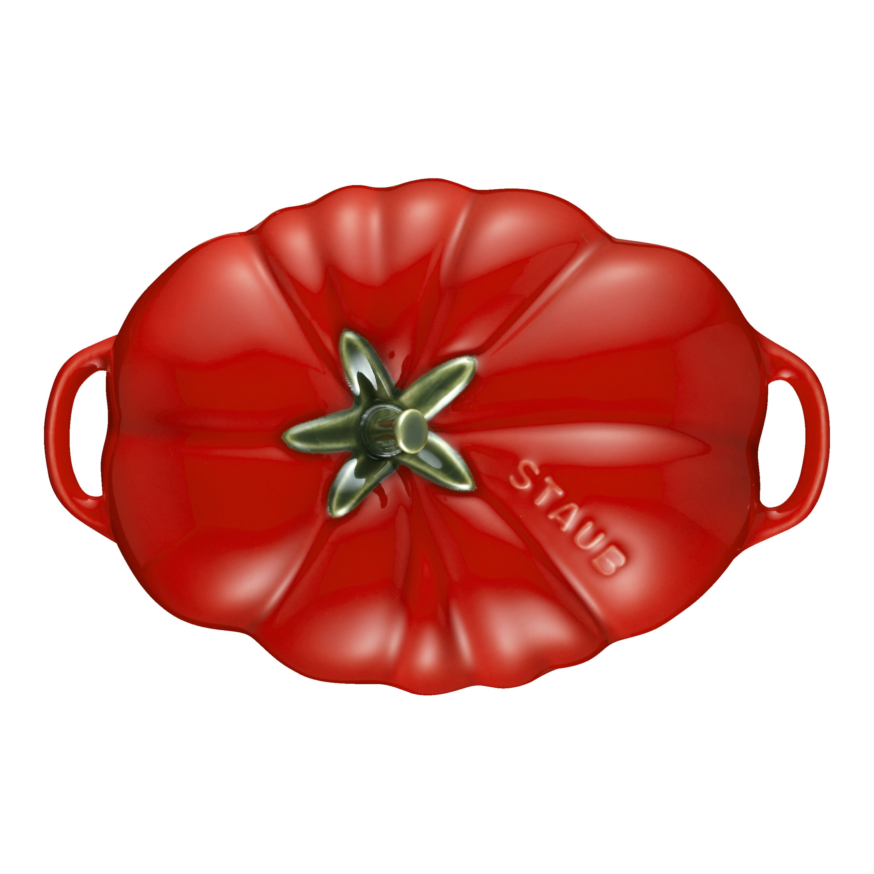 Staub        Ceramique                Cocotte 16 cm, Tomate, Kirsch-Rot, Keramik