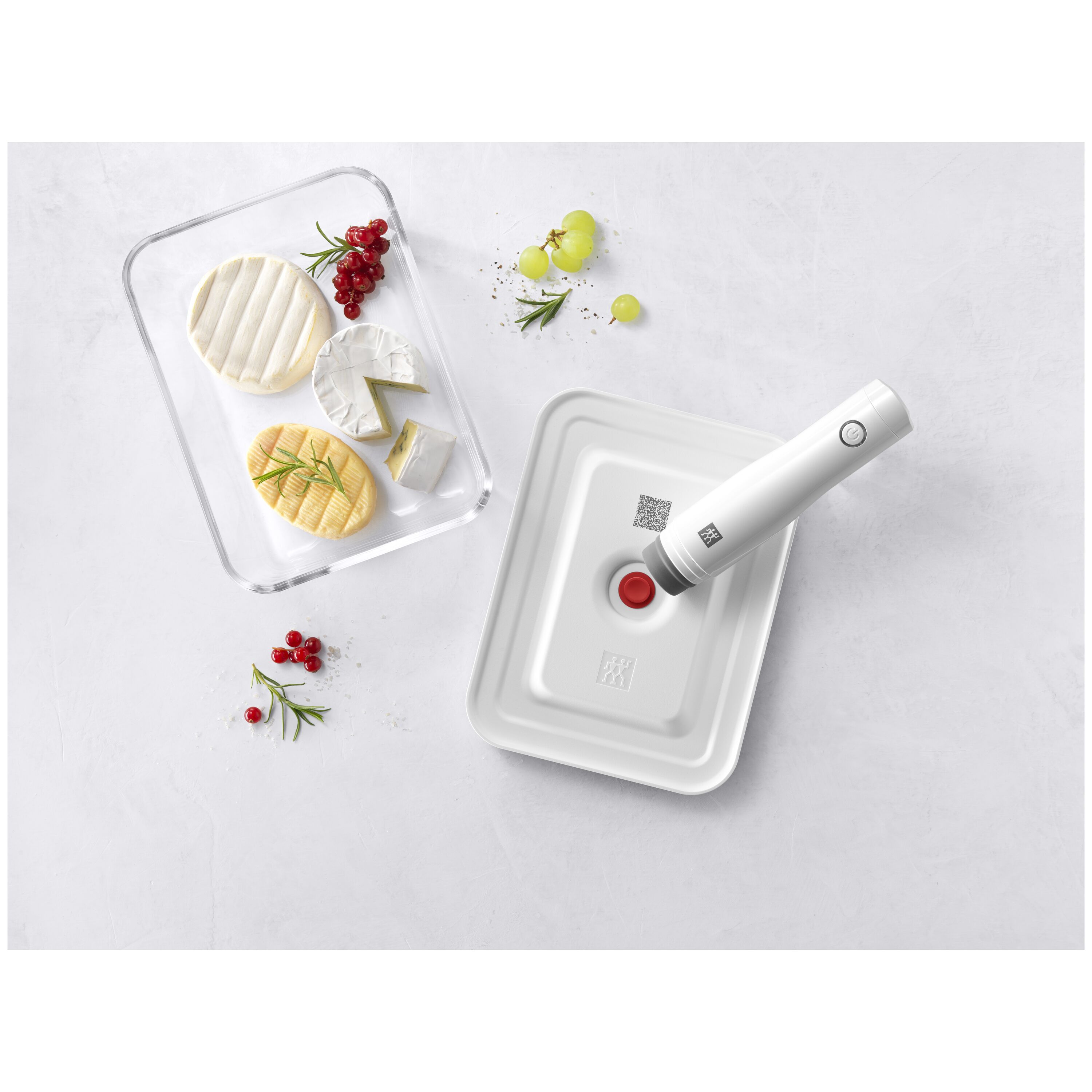 ZWILLING        Fresh & Save                Vakuum Kühlschrankbox, Glas, Rot