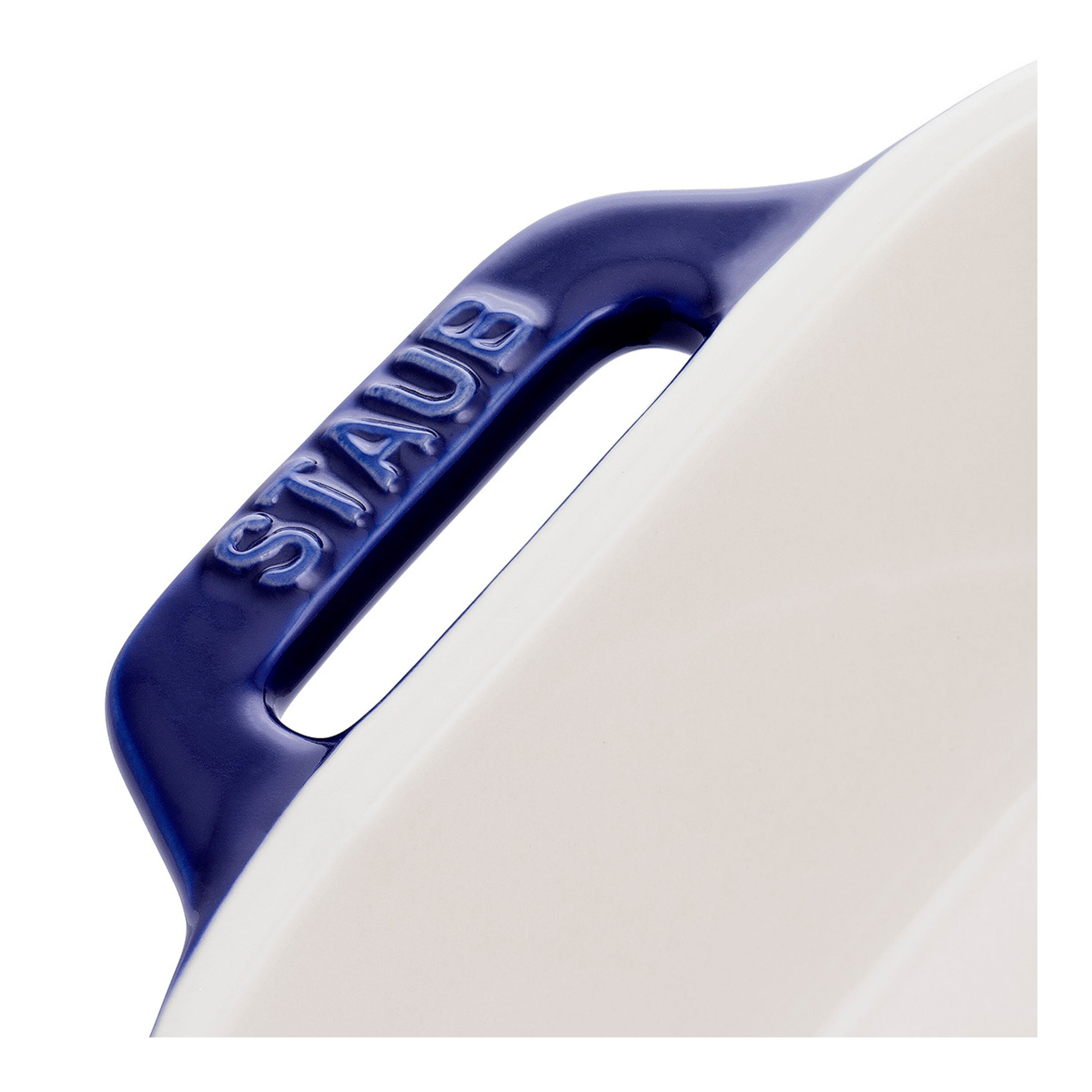 Staub        Ceramique                Auflaufform 14 x 11 cm, rechteckig, Dunkelblau, Keramik