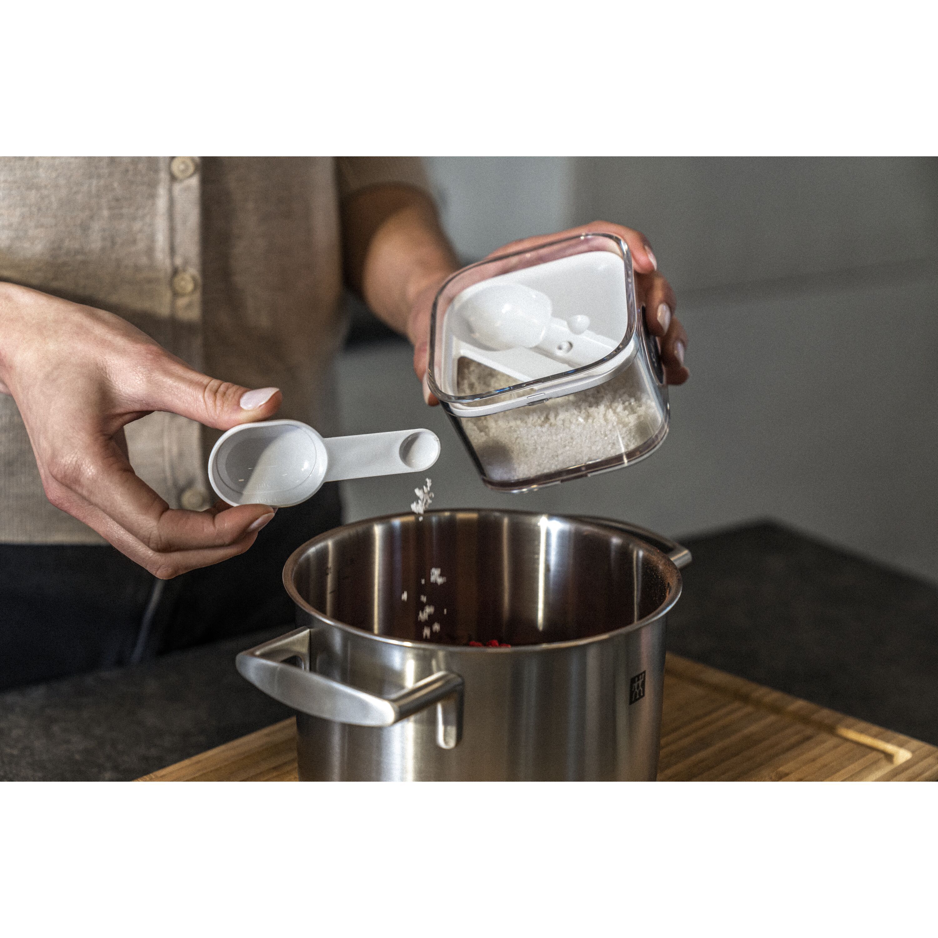 ZWILLING        Fresh & Save CUBE                CUBE Box S / 11 cm, Transparent-Weiß