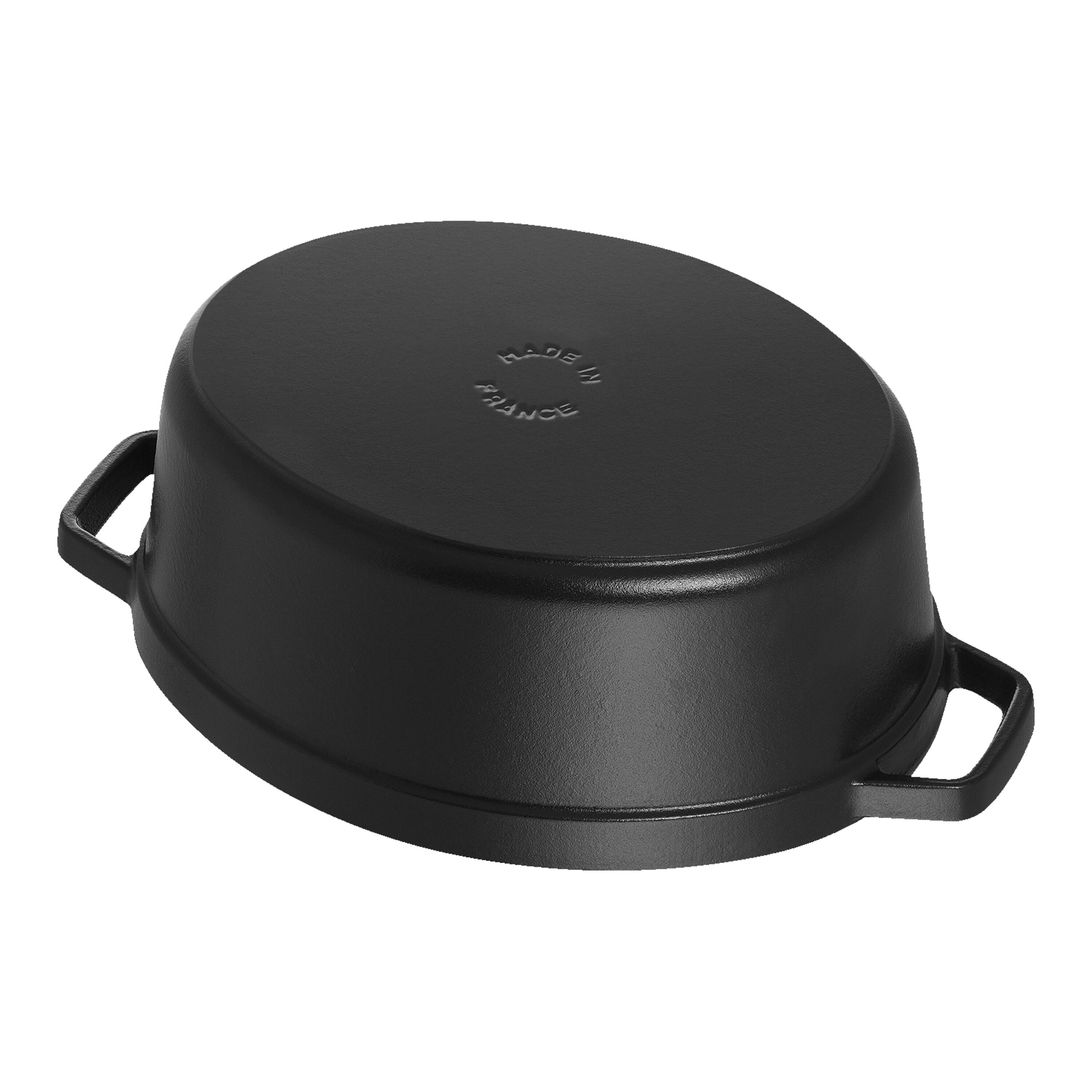 Staub        La Cocotte                Cocotte 31 cm, oval, Schwarz, Gusseisen