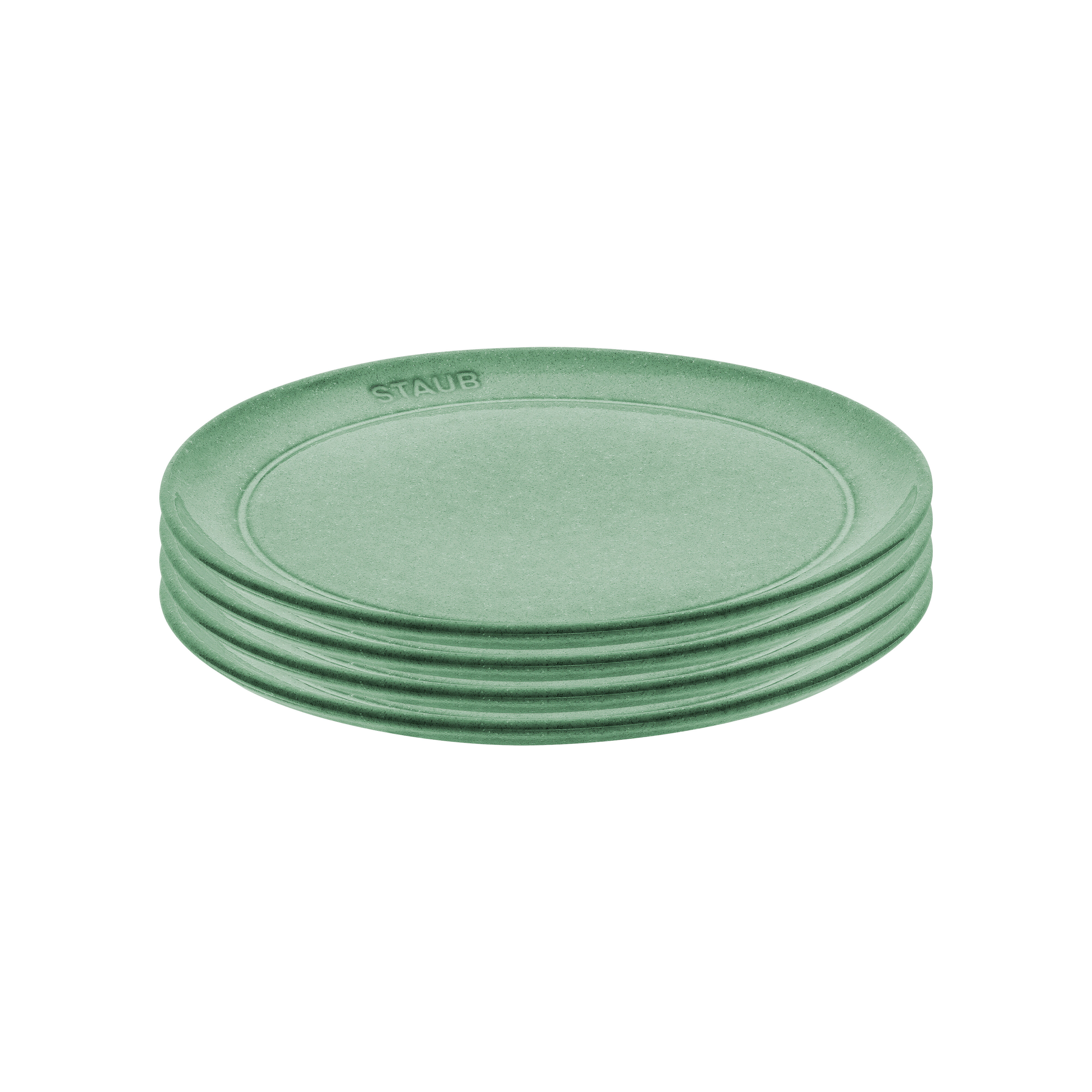 Staub        Dining Line                Tellerset 4-tlg, 20 cm, Salbeigrün