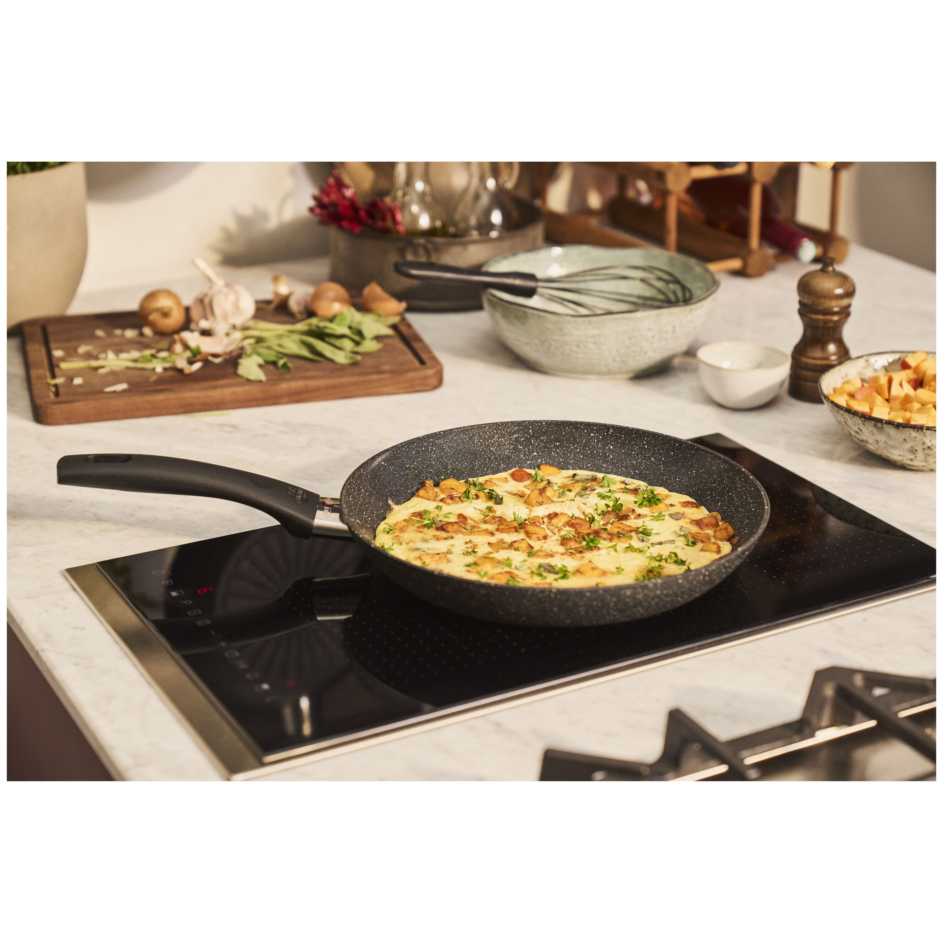 BALLARINI        Vipiteno                Bratpfannenset 3-tlg, Aluminium, Keramische Antihaftbeschichtung