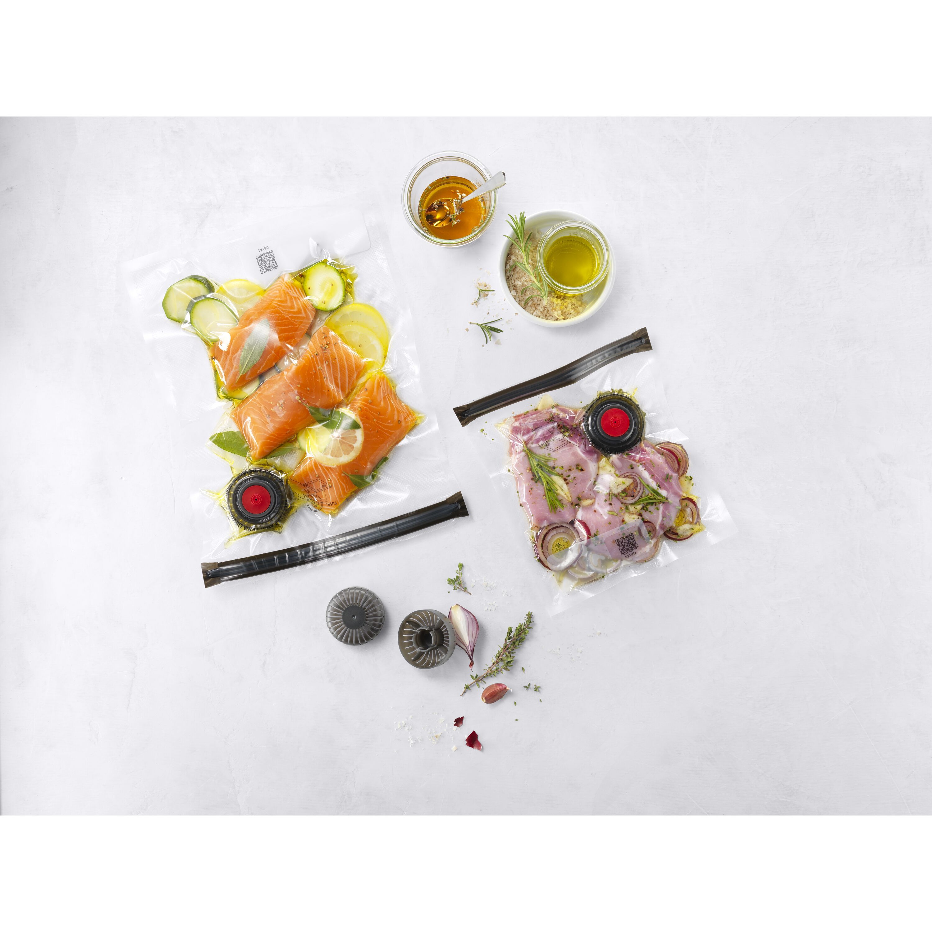 ZWILLING        Fresh & Save                Vakuum Zubehörset Marinierhilfe, 6-tlg