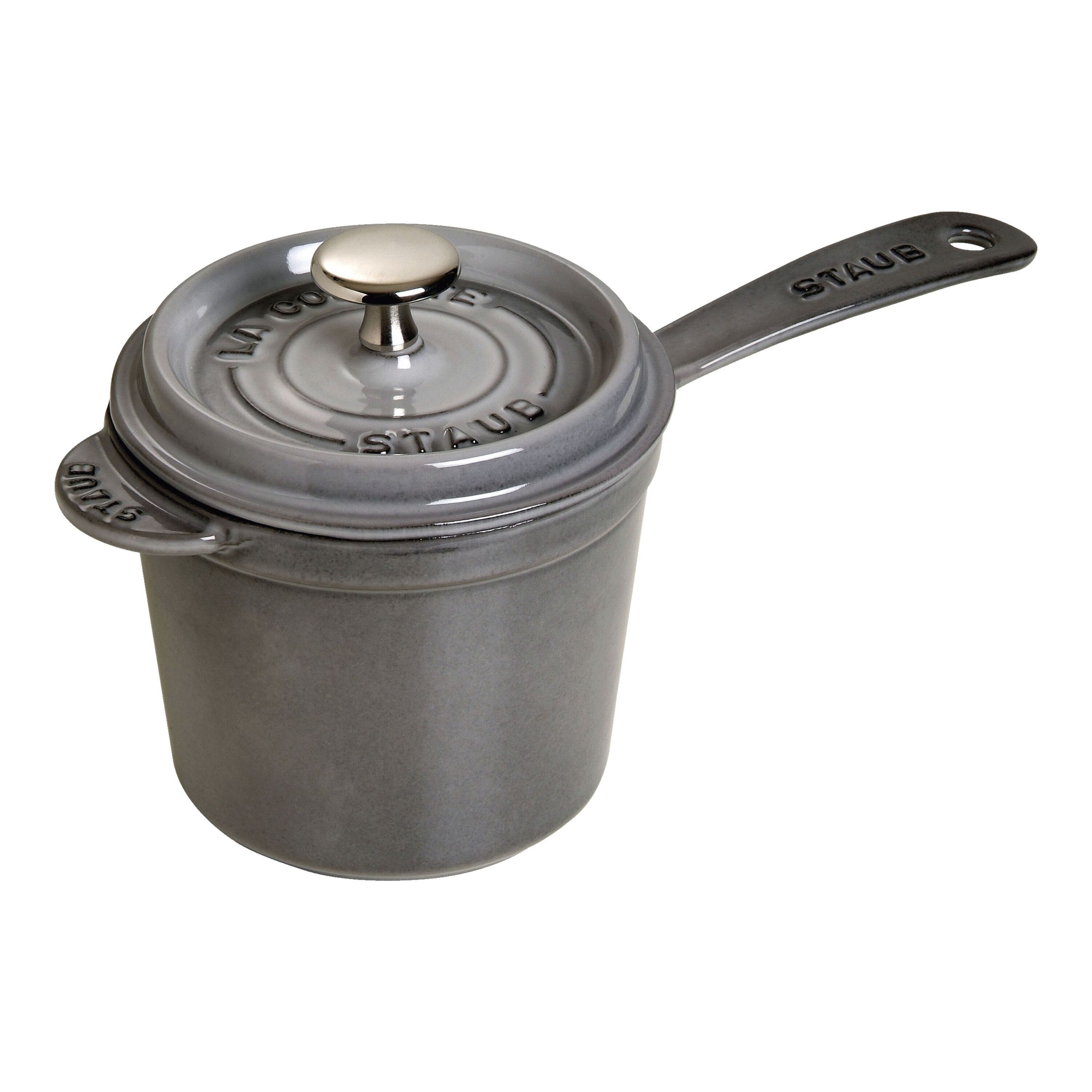 Staub        Specialities                Stieltopf 18 cm, Gusseisen, Graphit-Grau