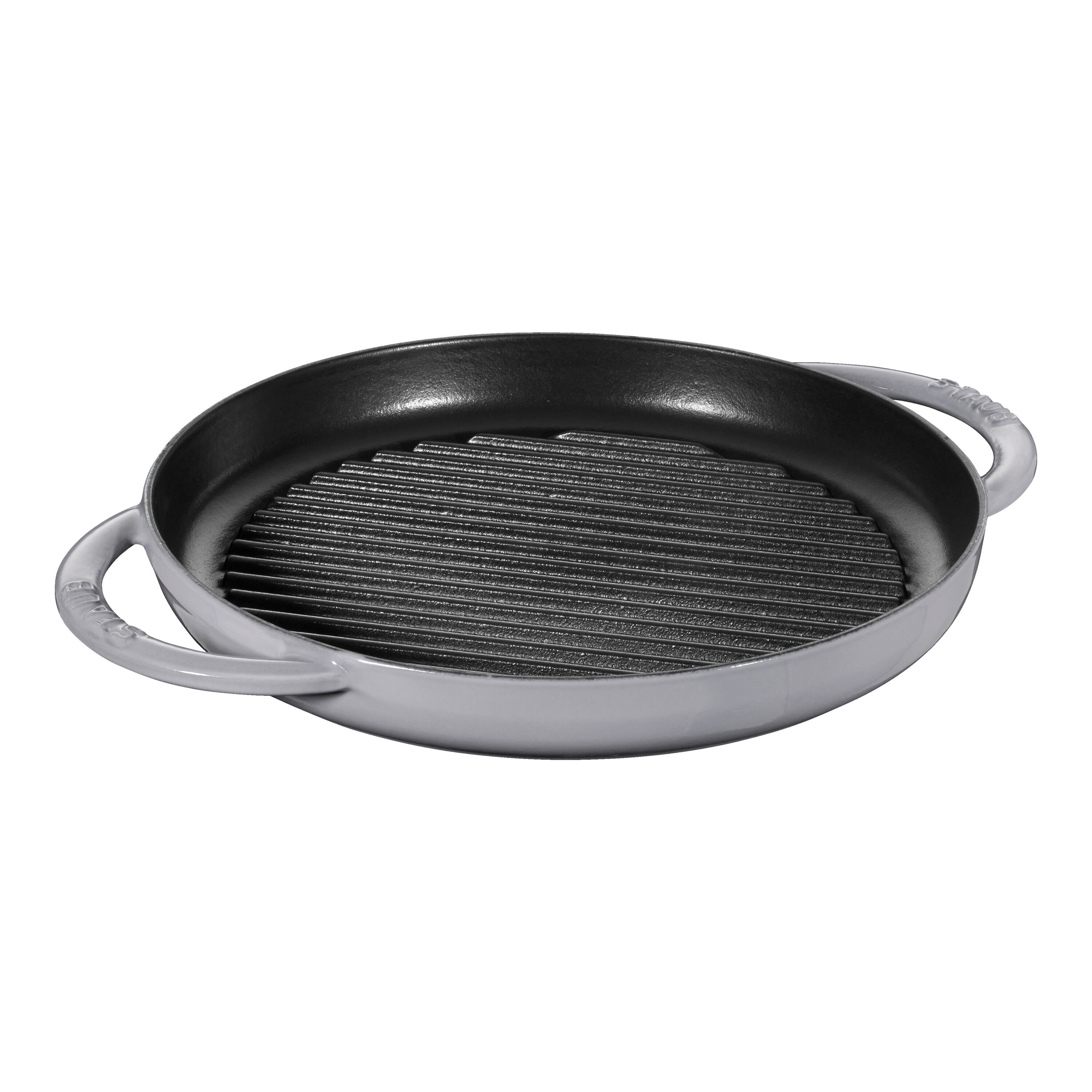 Staub        Grill Pans                Pure Grill 26 cm, rund, Graphit-Grau, Gusseisen