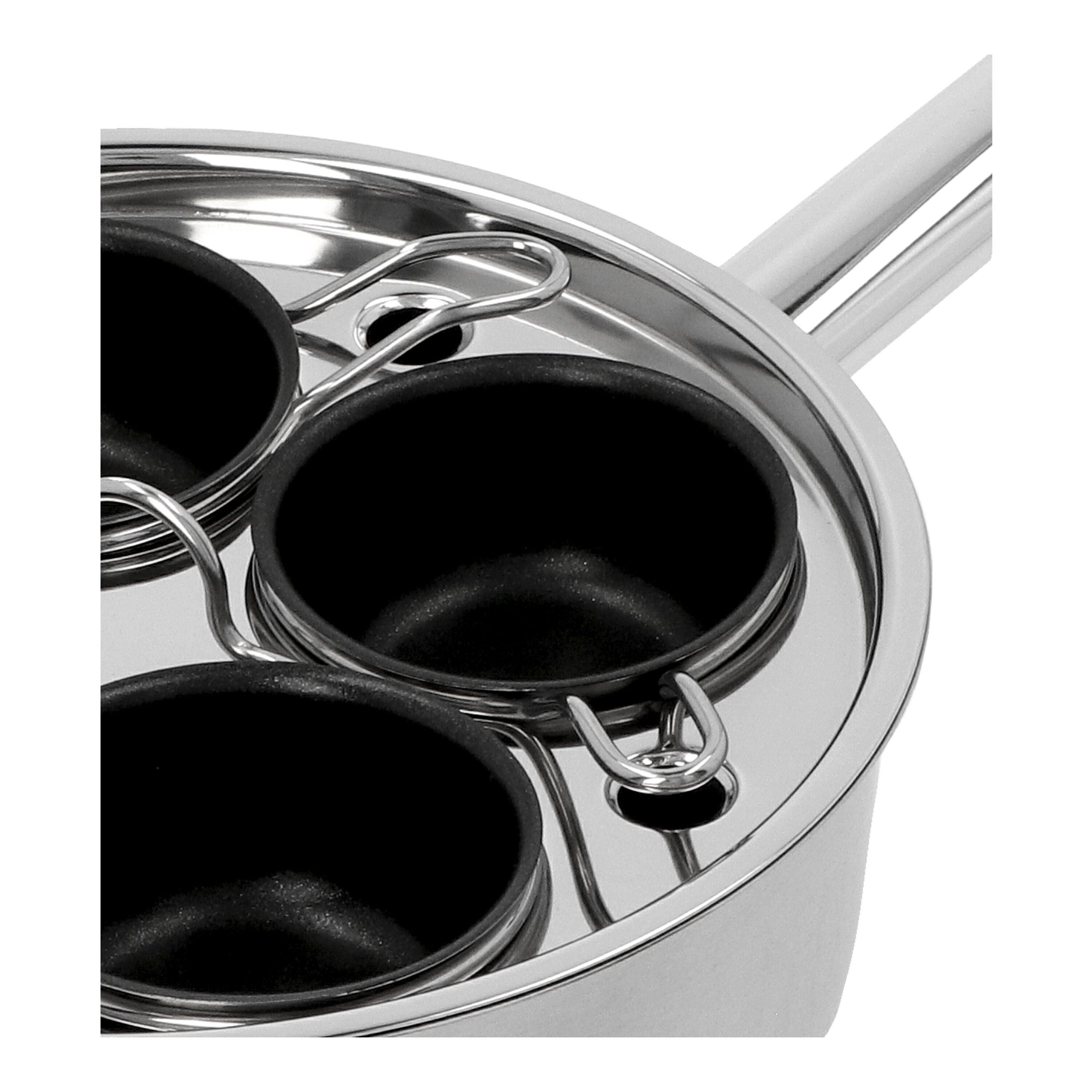 Demeyere        Specialties 3                Gourmetpfanne mit 4 Schüsseln, Silber