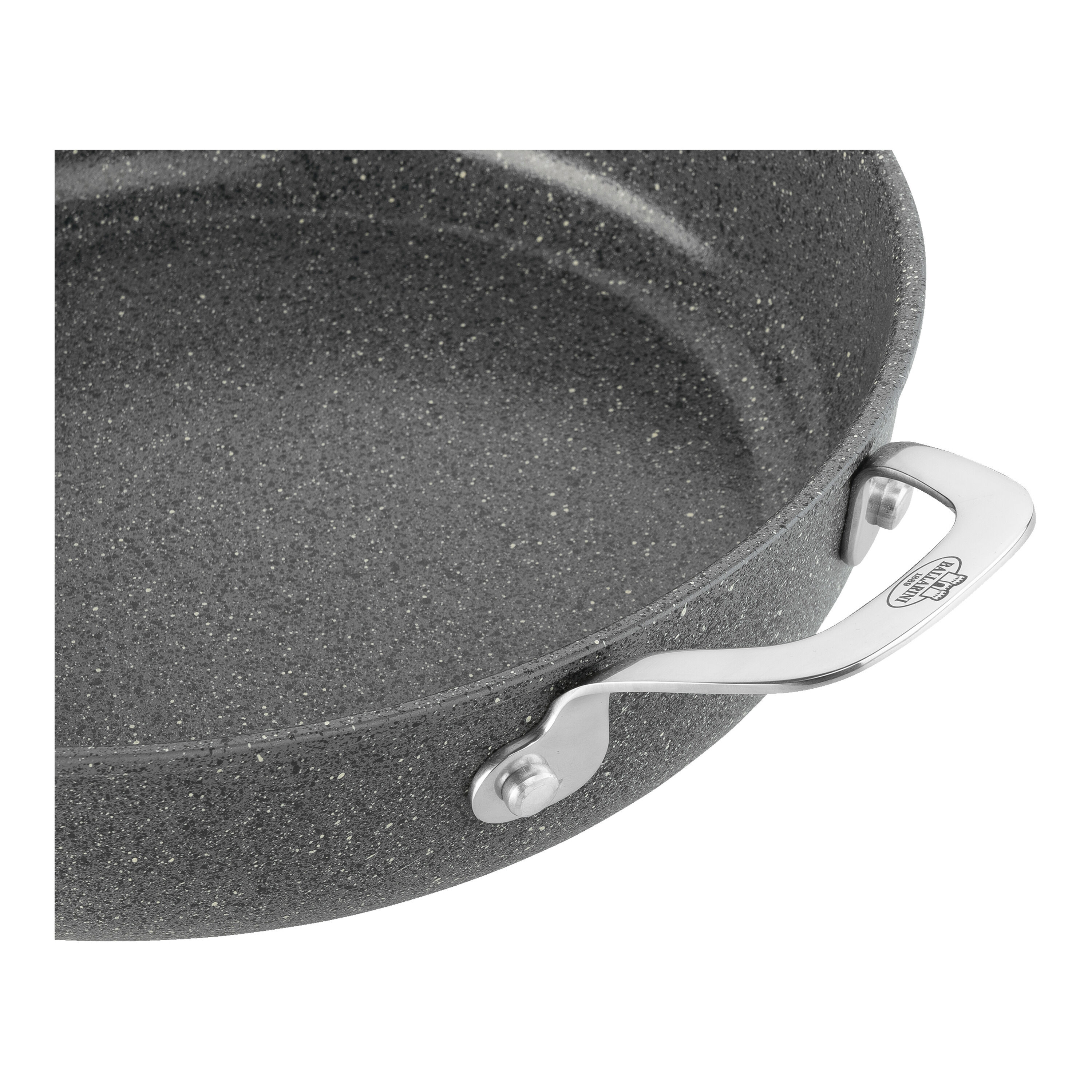 BALLARINI        Salina                Servierpfanne mit Deckel, 28 cm, Aluminium, Titanverstärkte keramische Antihaftbeschichtung