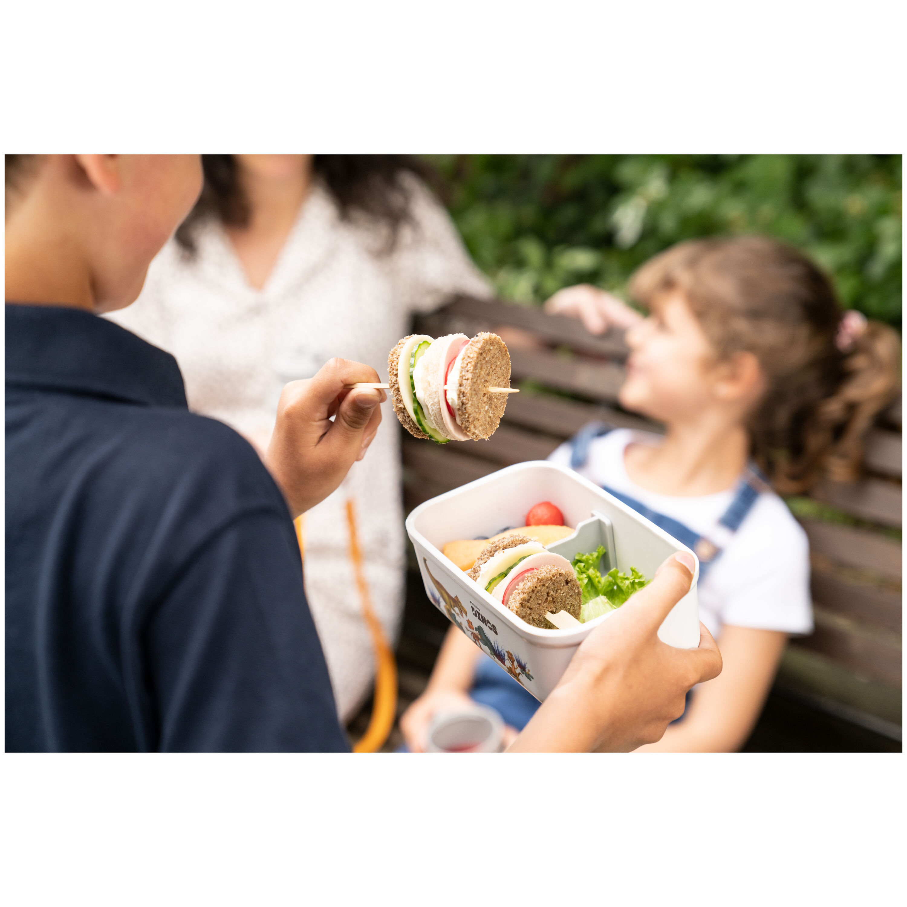 ZWILLING        Fresh & Save                Vakuum Lunchbox DINOS M, Kunststoff, Weiß-grau