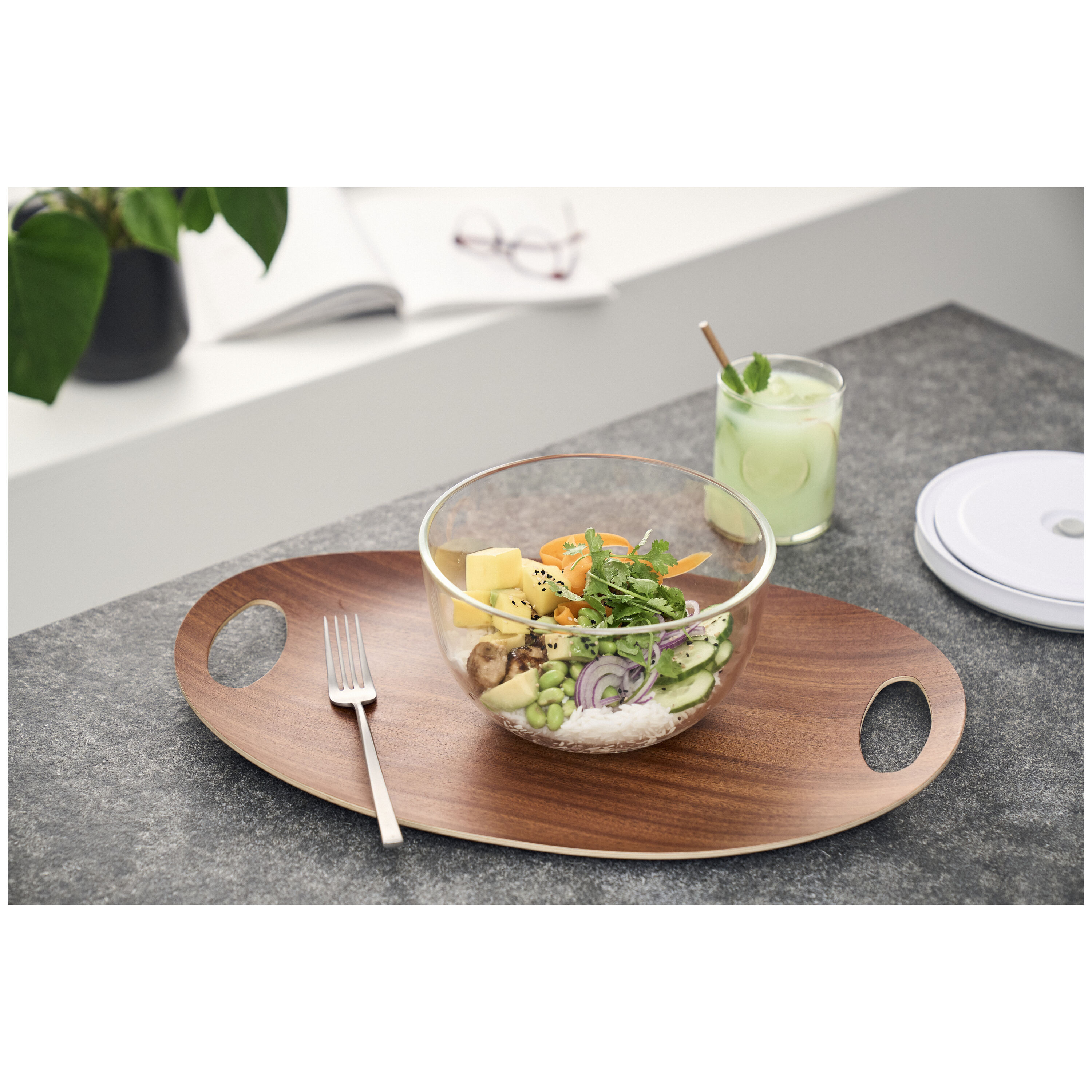 ZWILLING        Fresh & Save BOWLS                Vakuumschüssel M / 18 cm, Glas, Transparent