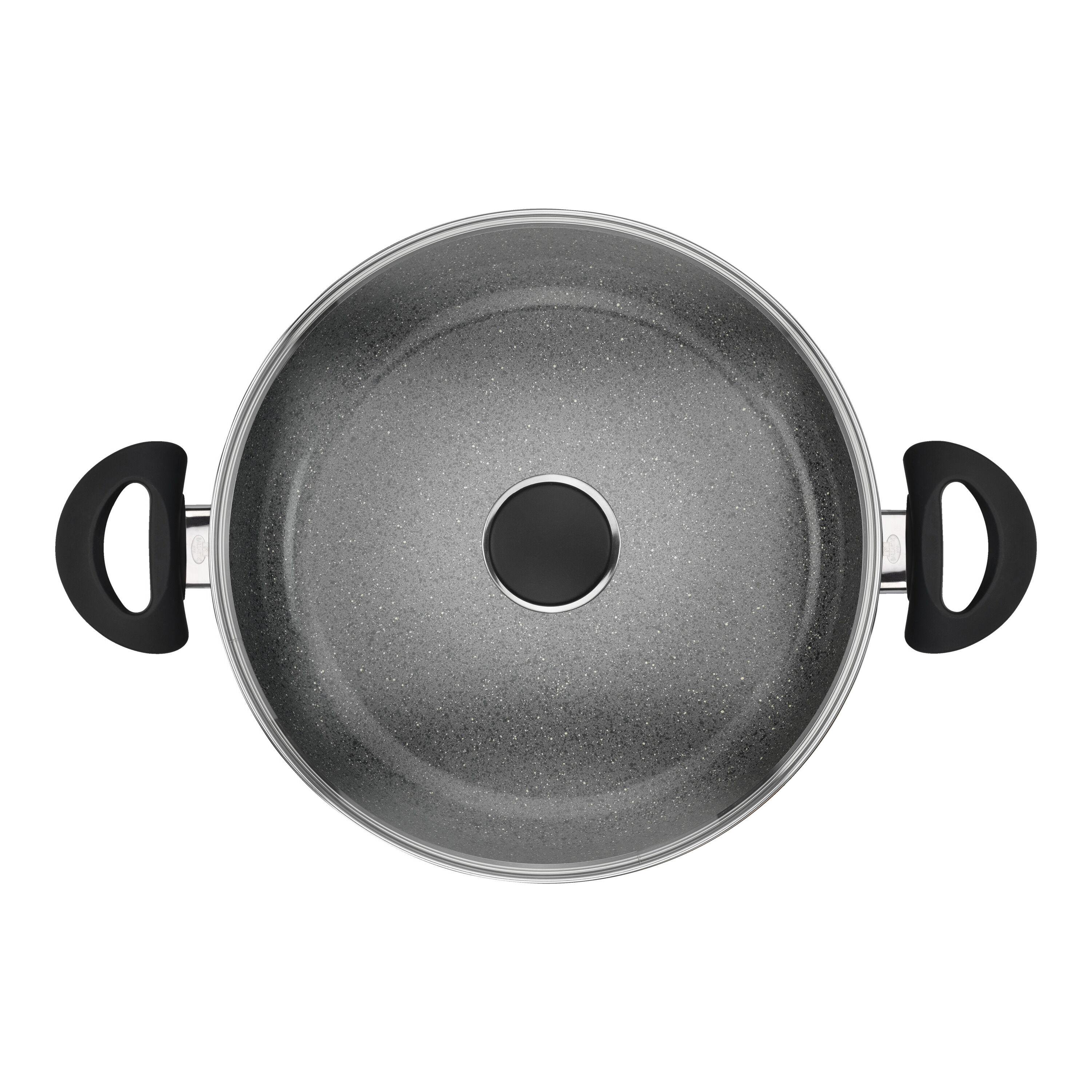 BALLARINI        Bari                Servierpfanne mit Deckel, 28 cm, Aluminium, Keramische Antihaftbeschichtung