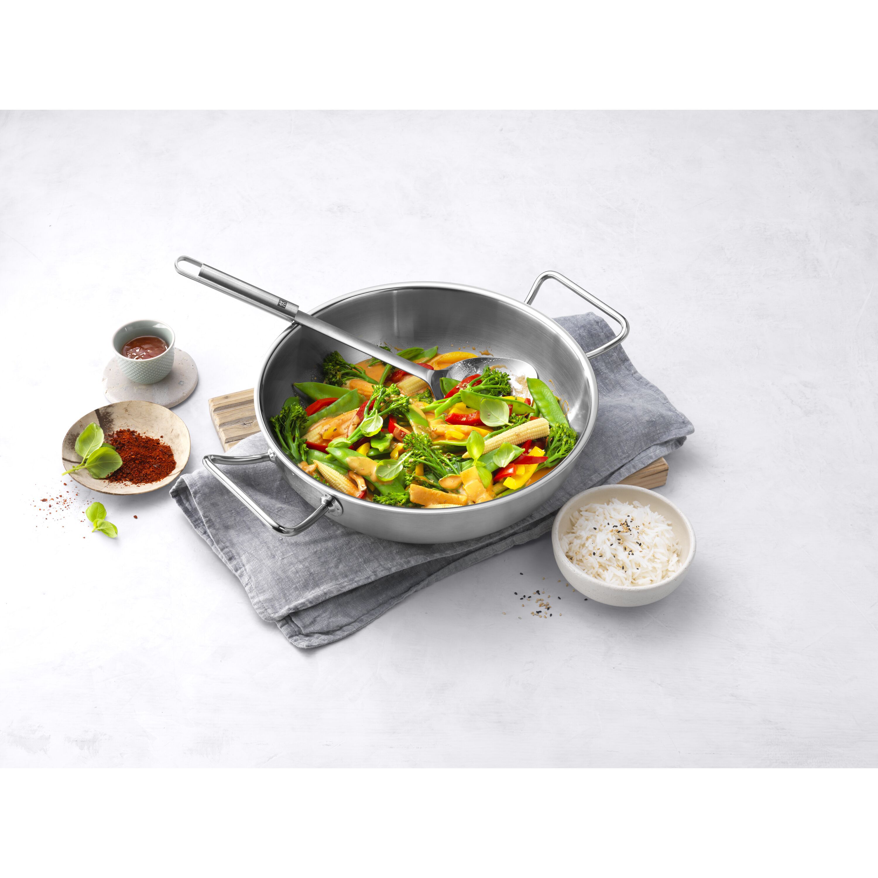 ZWILLING        Pro                Wok 30 cm, 18/10 Edelstahl