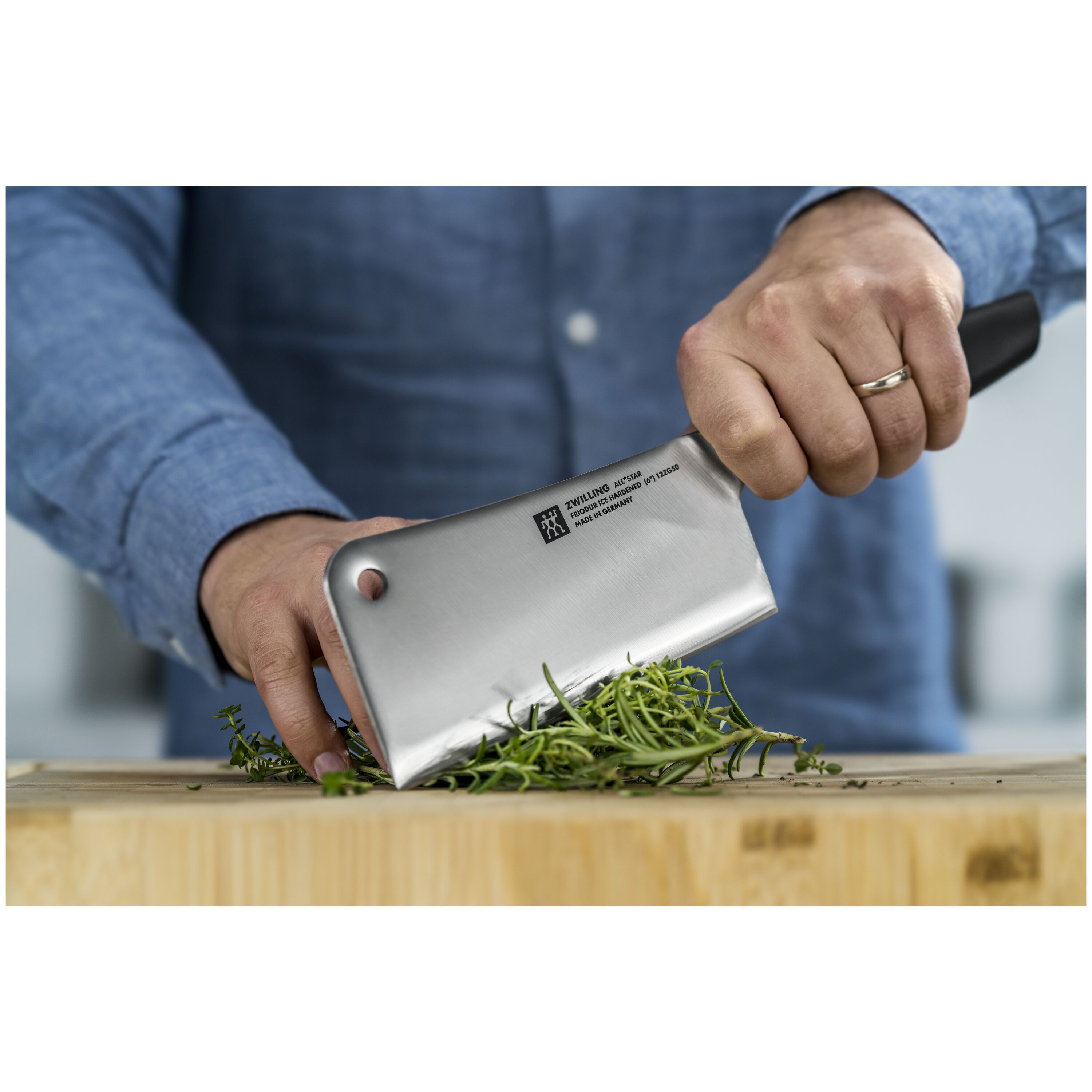 ZWILLING        All * Star                Hackmesser 15 cm, Silber