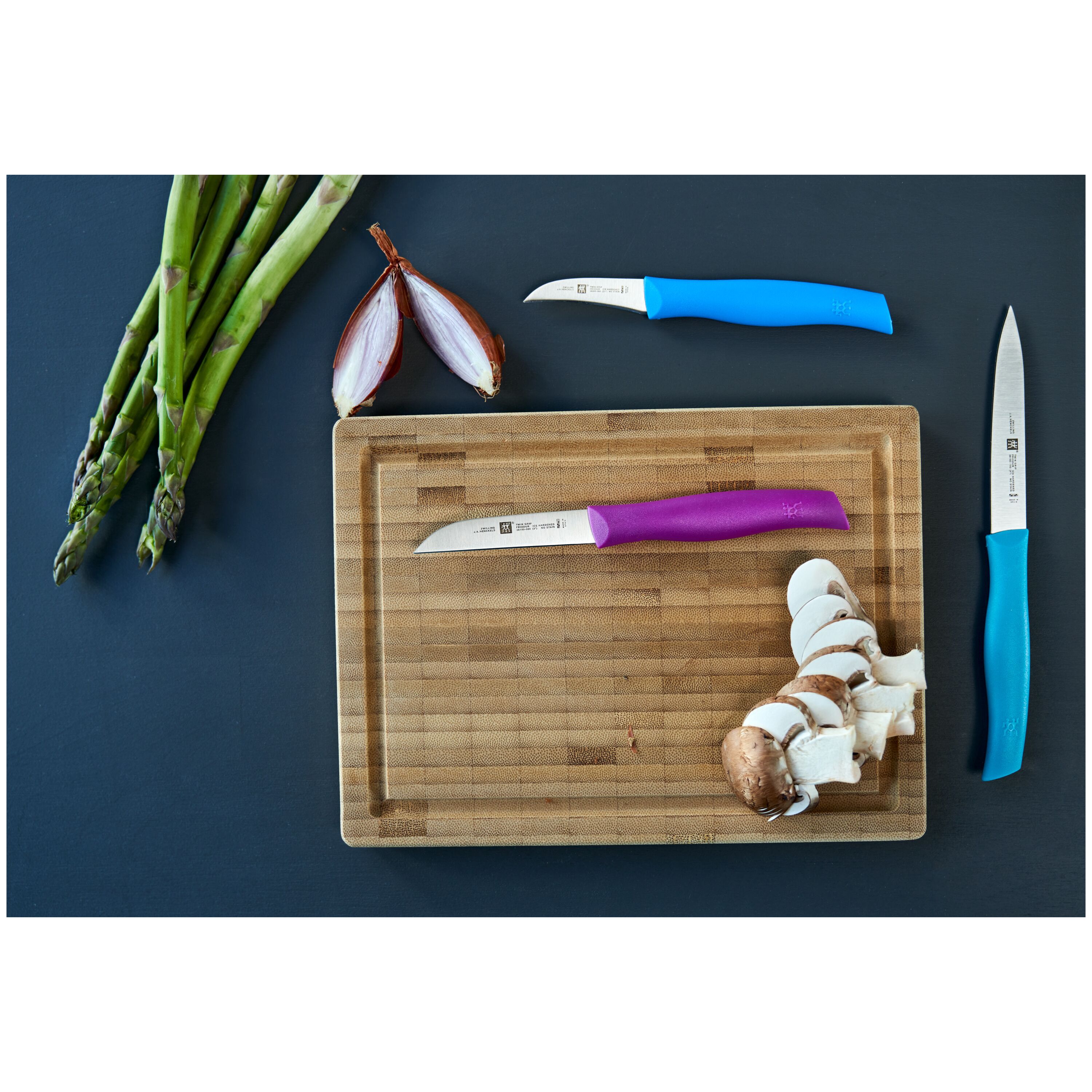 ZWILLING        TWIN Grip                Messerset 3-tlg, gemischte Farben