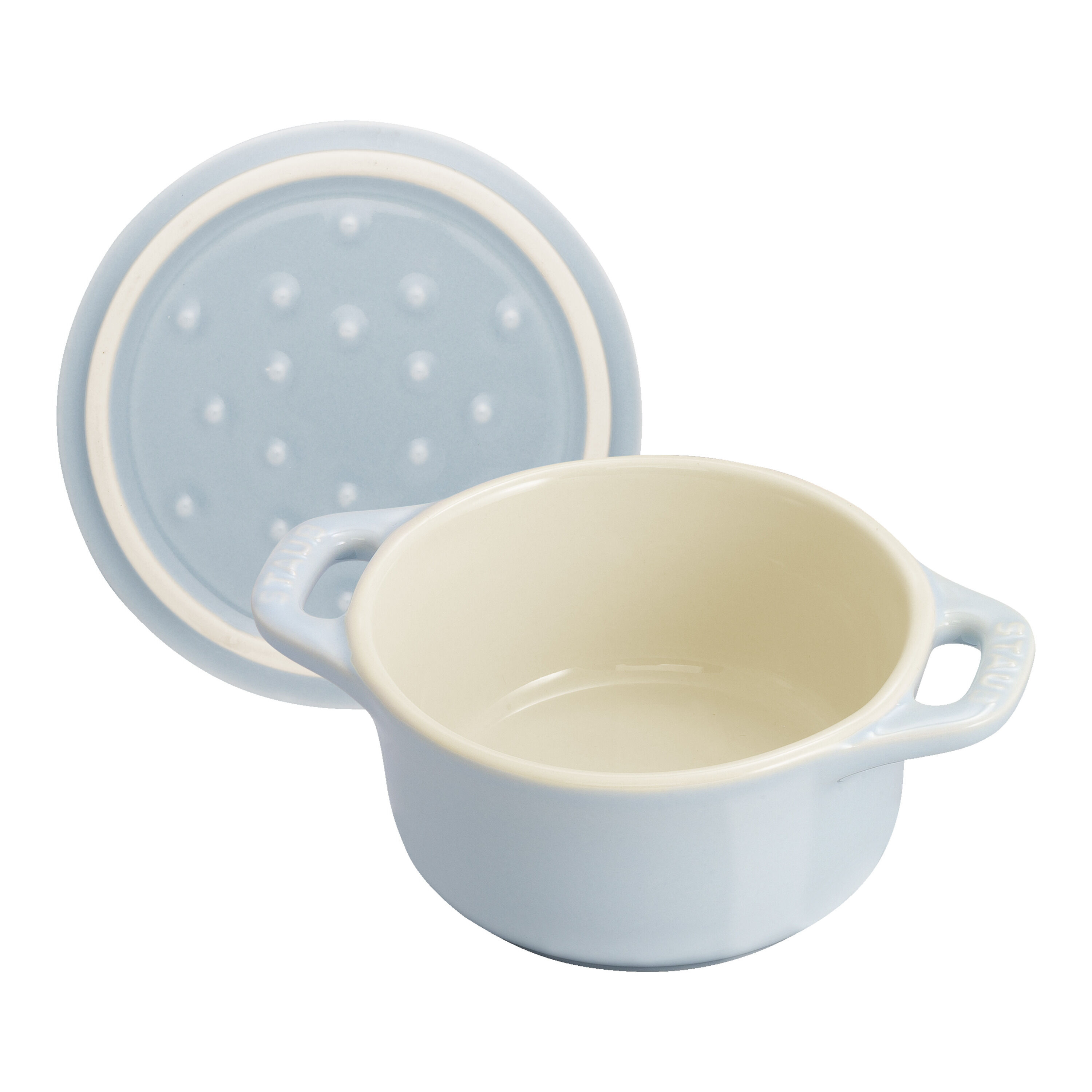 Staub        Ceramique                Cocotte Set Macaron 6-tlg, rund, Keramik