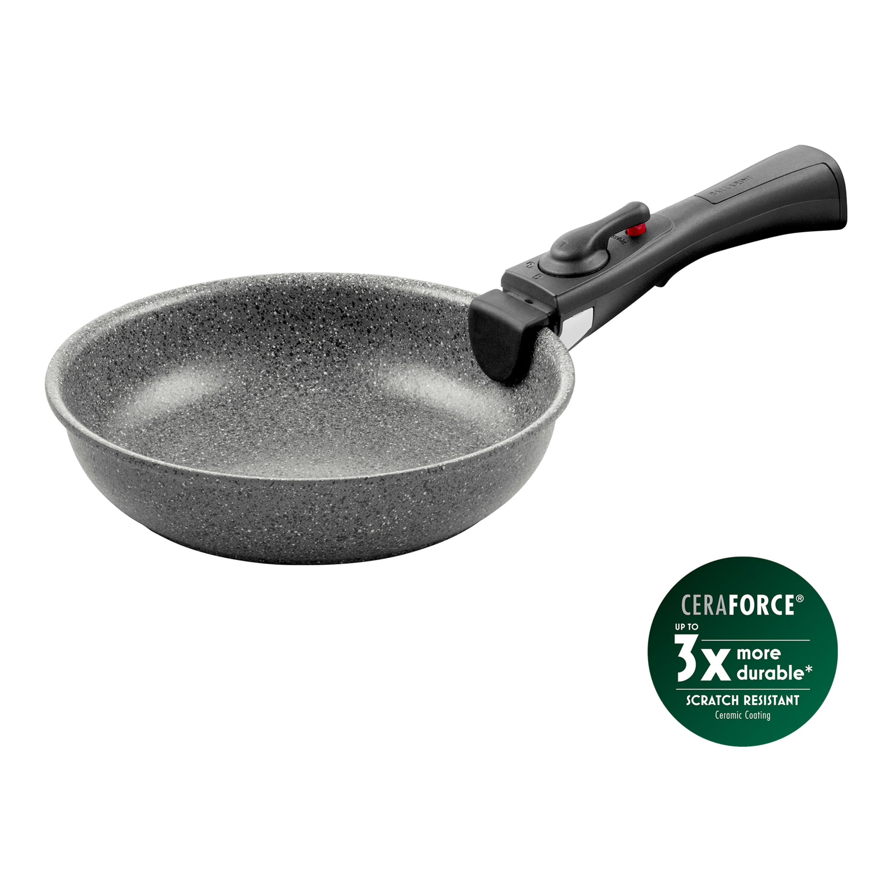 BALLARINI        Torre                Bratpfannenset, 20 cm / 2-tlg, Aluminium, Keramische Antihaftbeschichtung