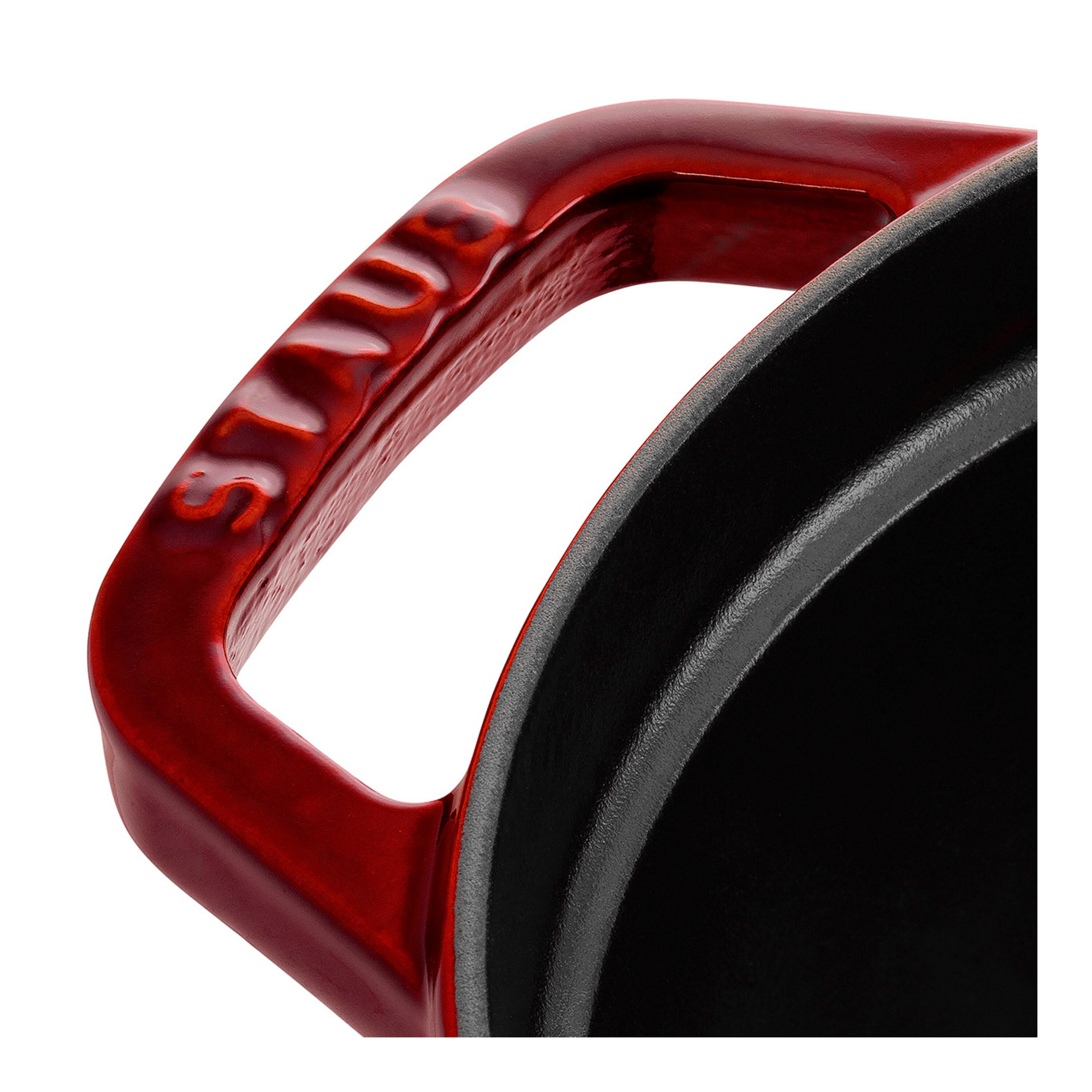 Staub        La Cocotte                Cocotte 33 cm, oval, Grenadine-Rot, Gusseisen