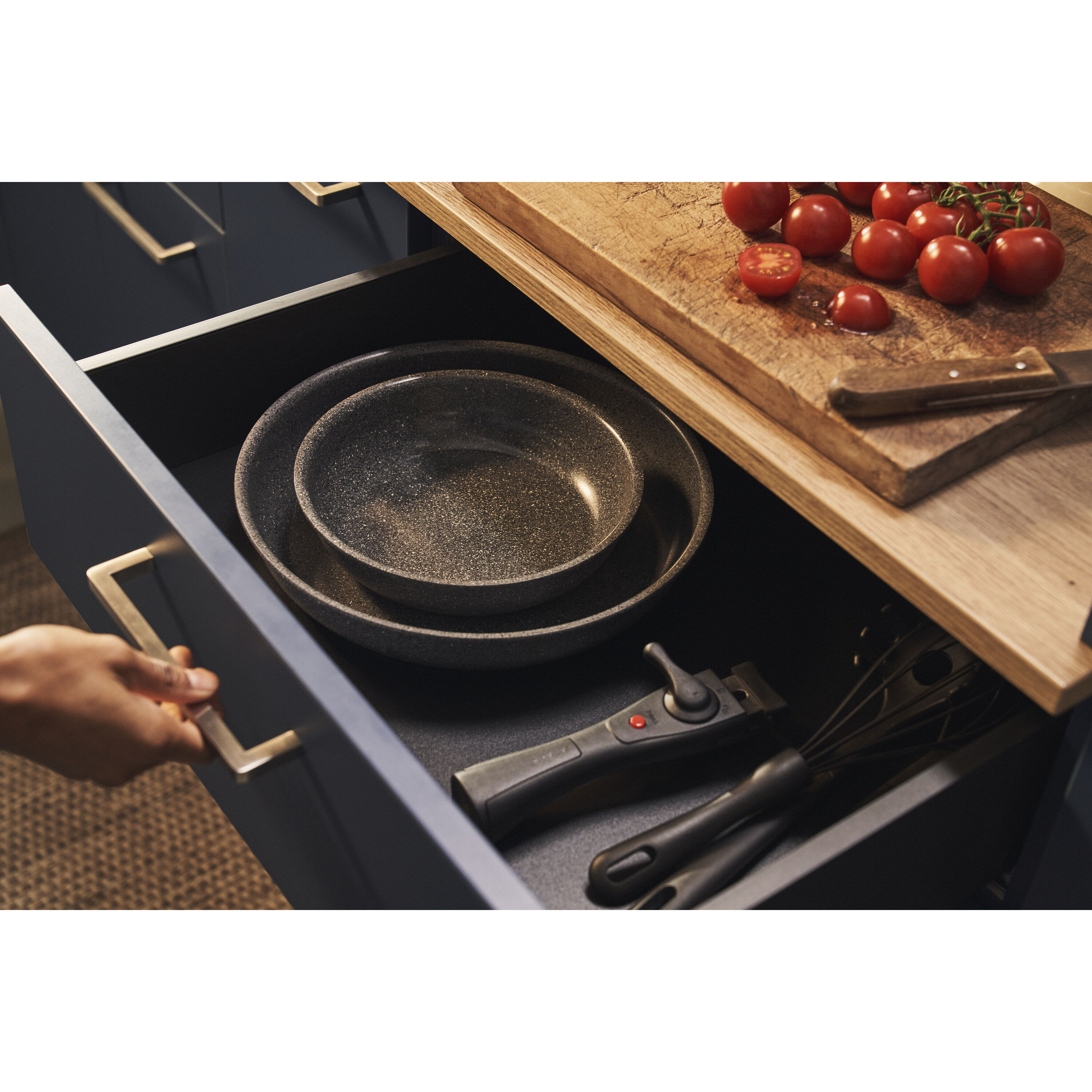 BALLARINI        Torre                Bratpfannenset, 3-tlg, Aluminium, Keramische Antihaftbeschichtung