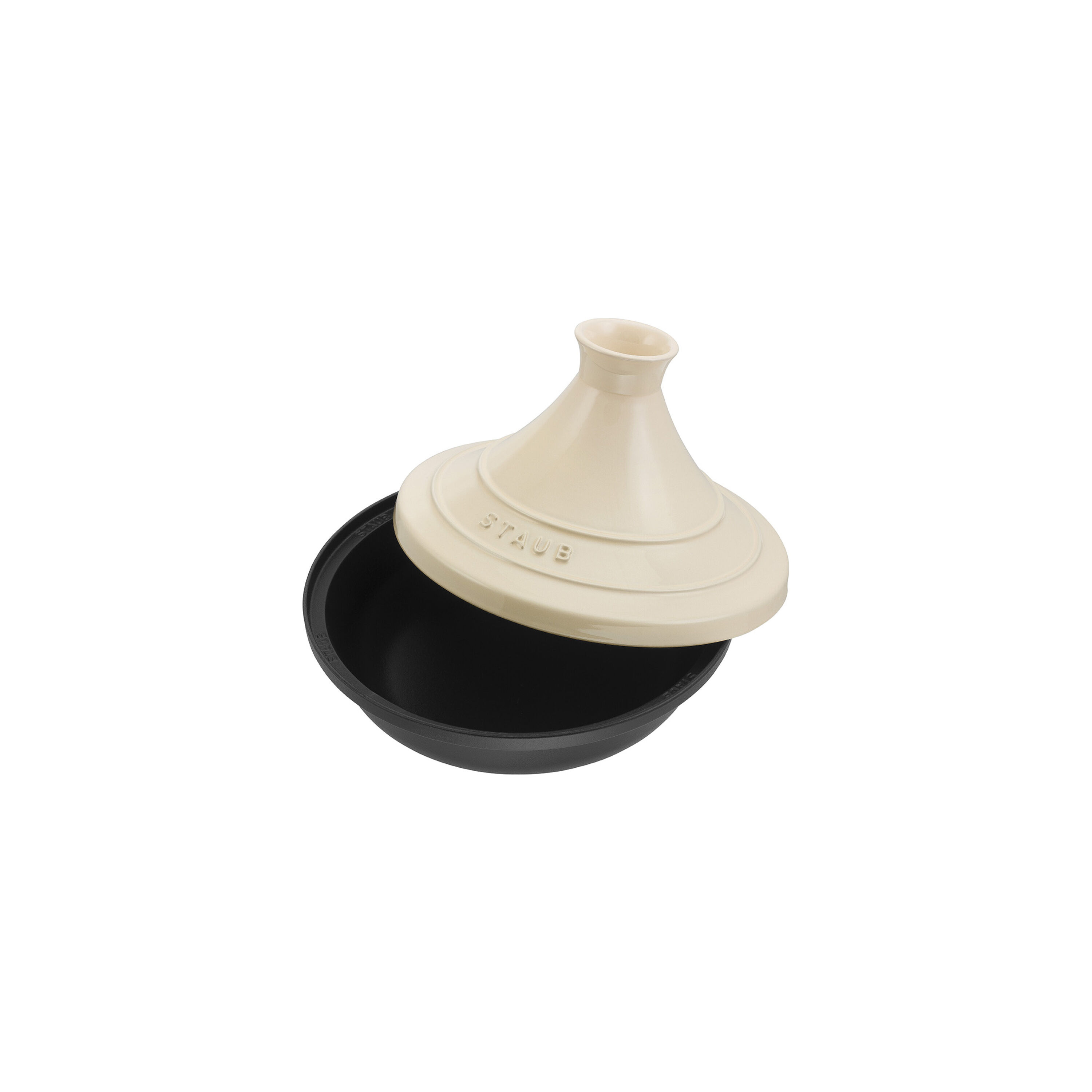 Staub        Specialities                Tajine 20 cm, rund, Cream, Gusseisen