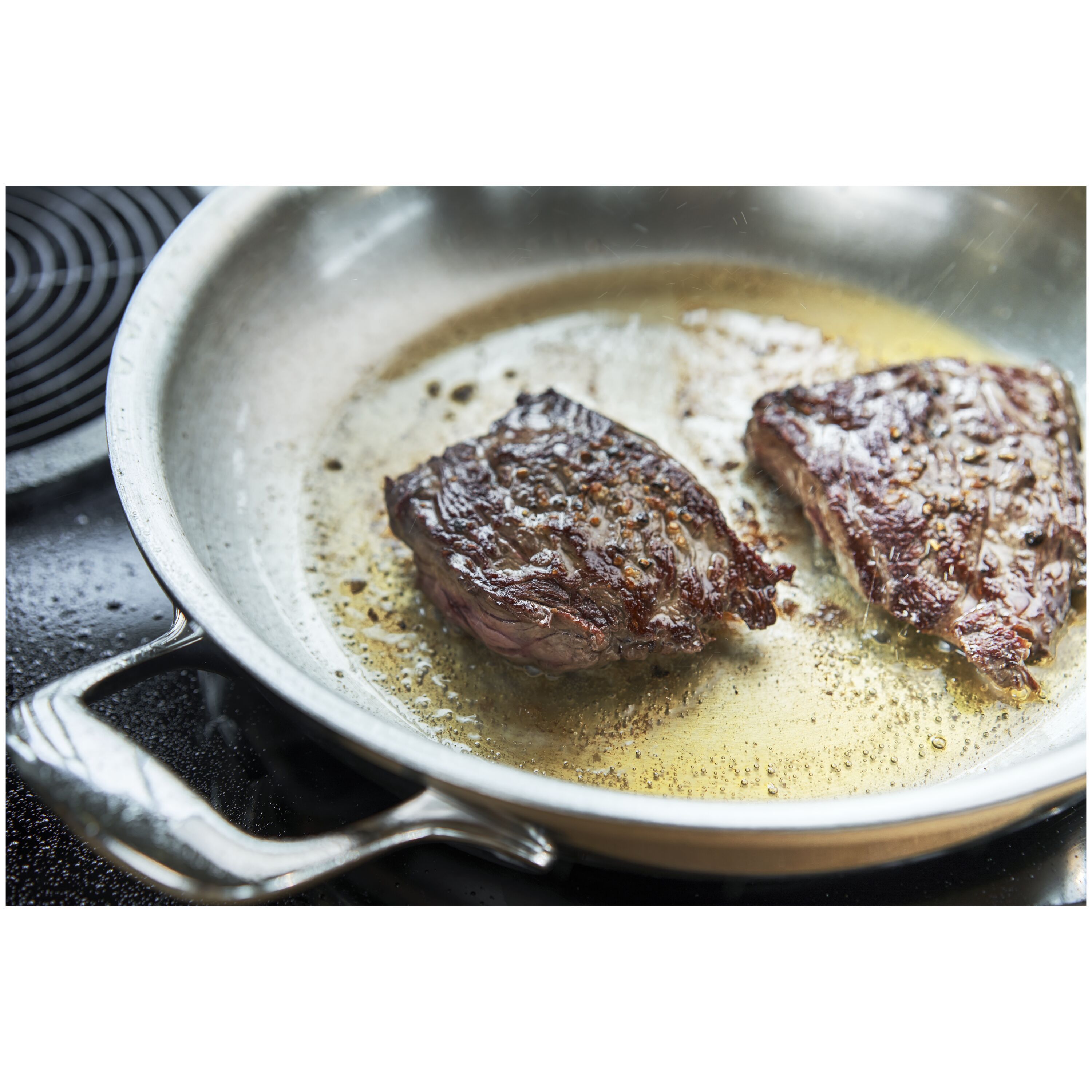 Demeyere        Proline 7                Bratpfanne 28 cm, 18/10 Edelstahl, Silber