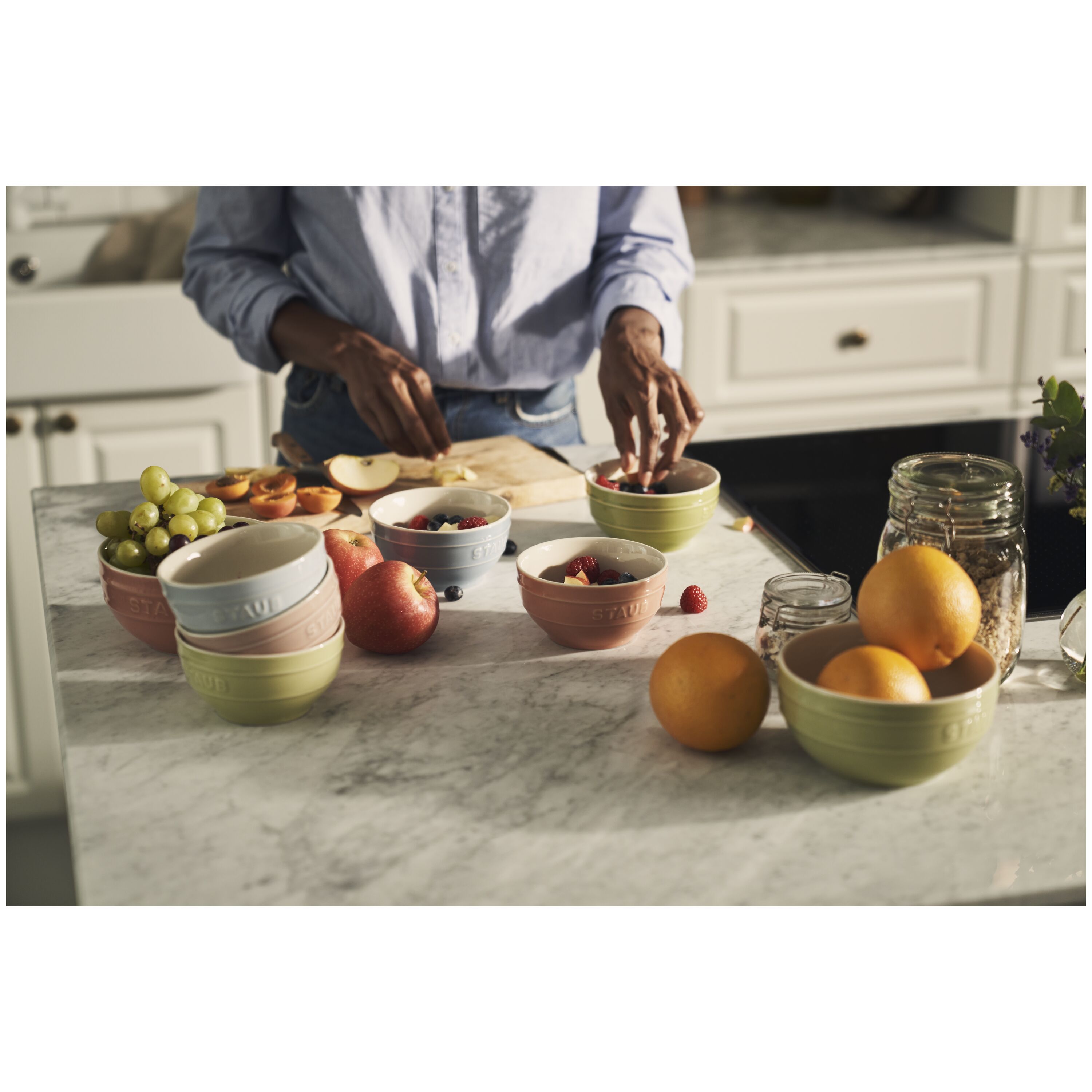 Staub        Ceramique                Schüssel Set Macaron 14 cm / 6-tlg, Keramik