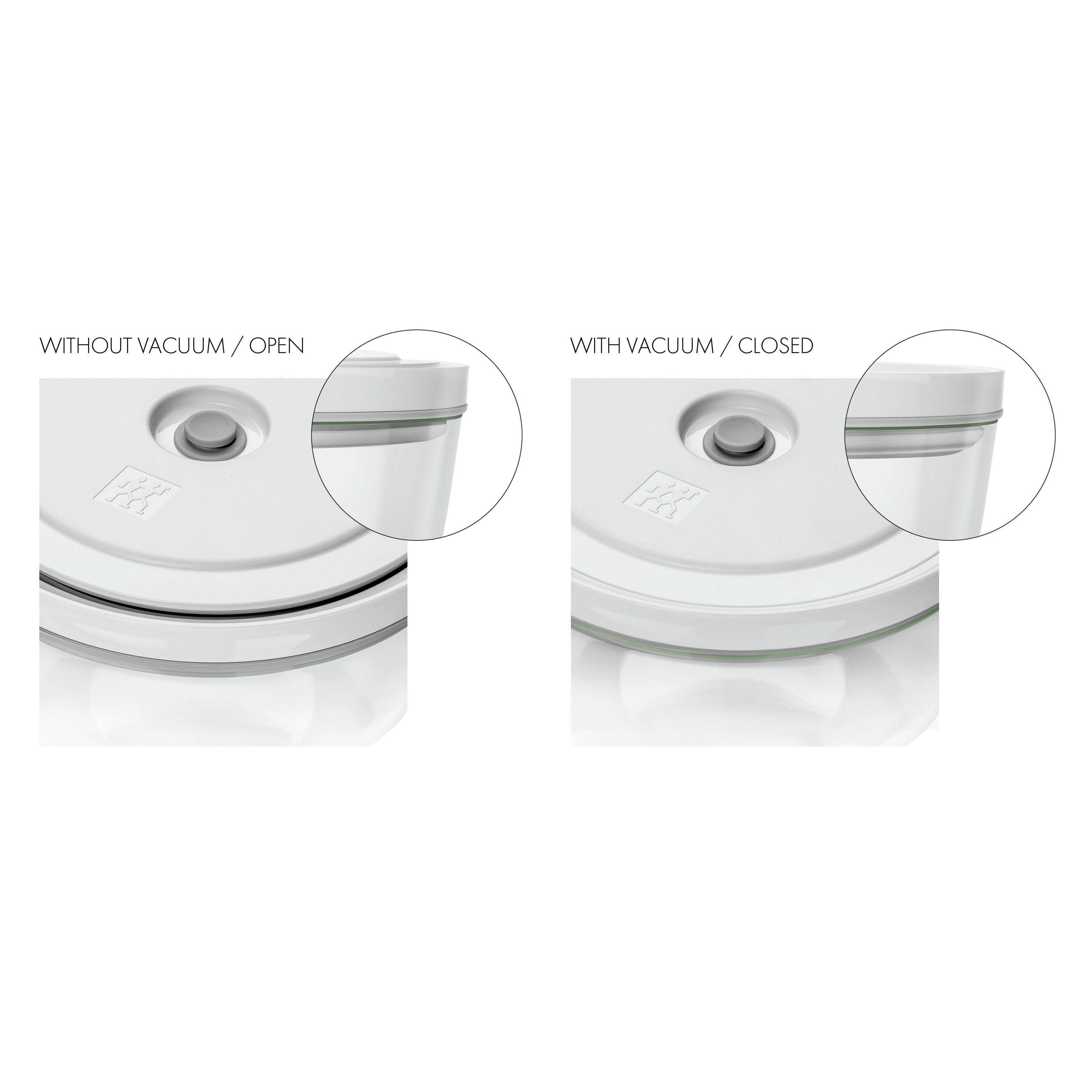 ZWILLING        Fresh & Save BOWLS                Vakuumschüssel M / 18 cm, Edelstahl, Silber