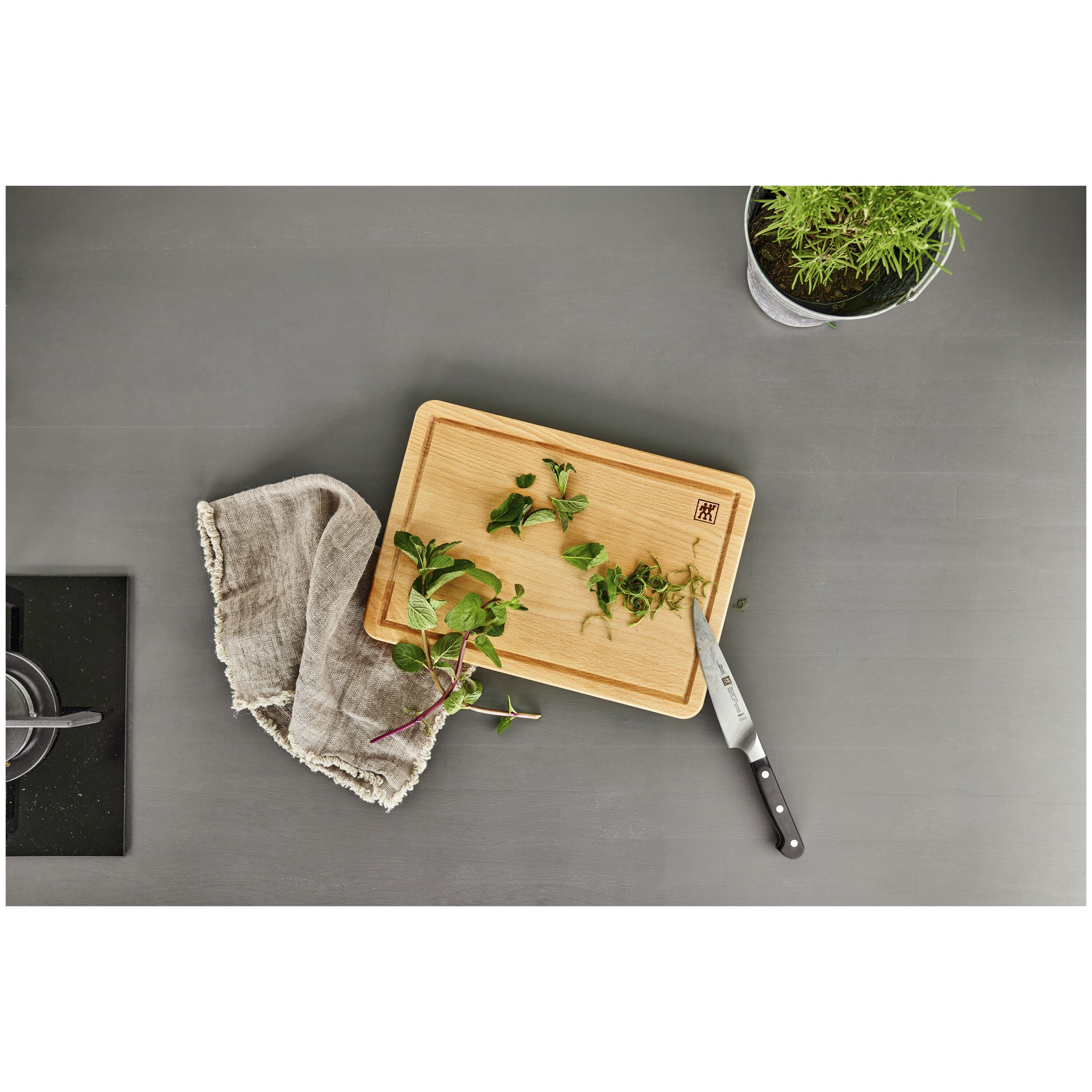 ZWILLING                        Schneidbrett 35 cm x 25 cm, Buche