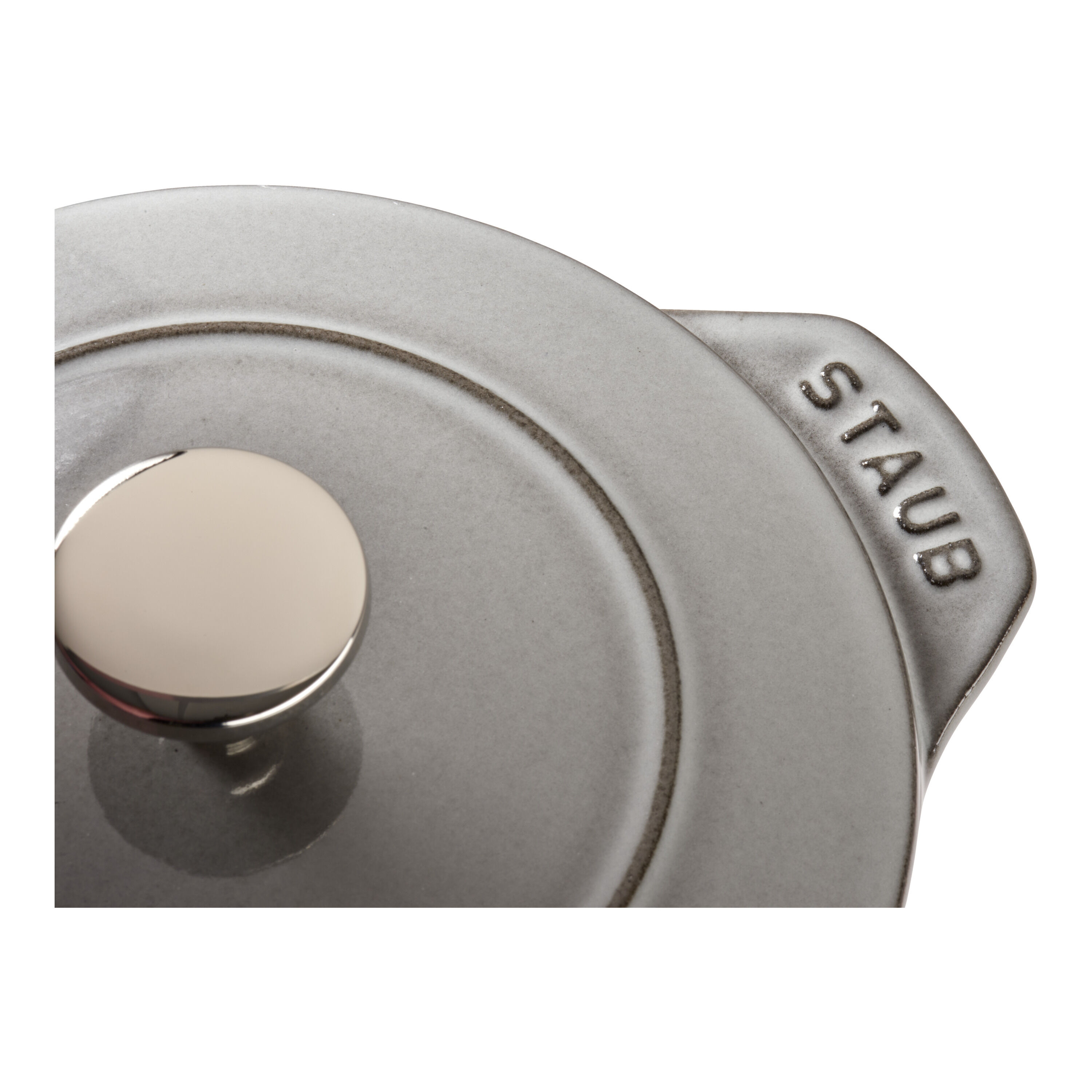 Staub        La Cocotte                Reis-Cocotte 16 cm, rund, Graphit-Grau, Gusseisen