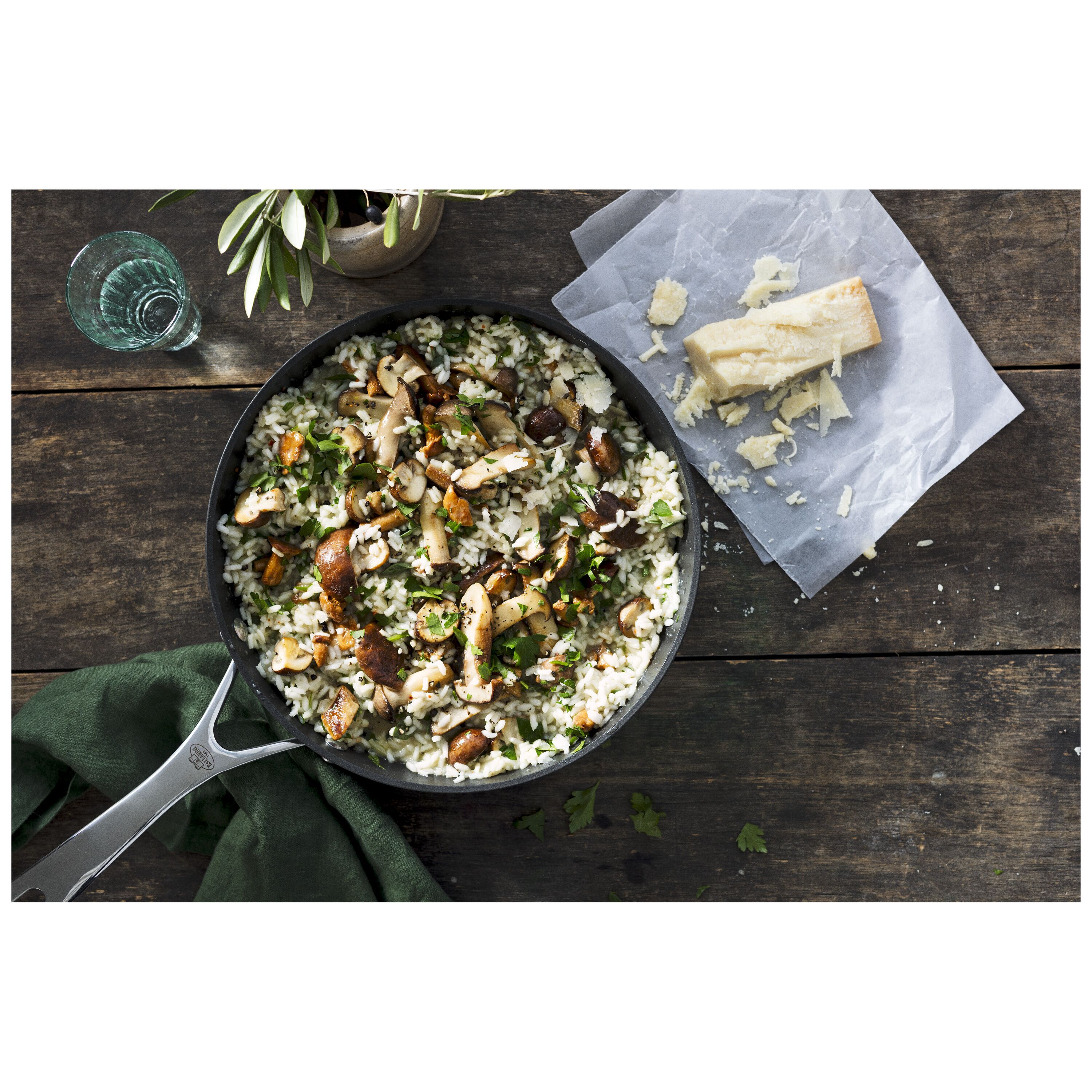 BALLARINI        Alba                Bratpfanne 24 cm, Aluminium, Schwarz