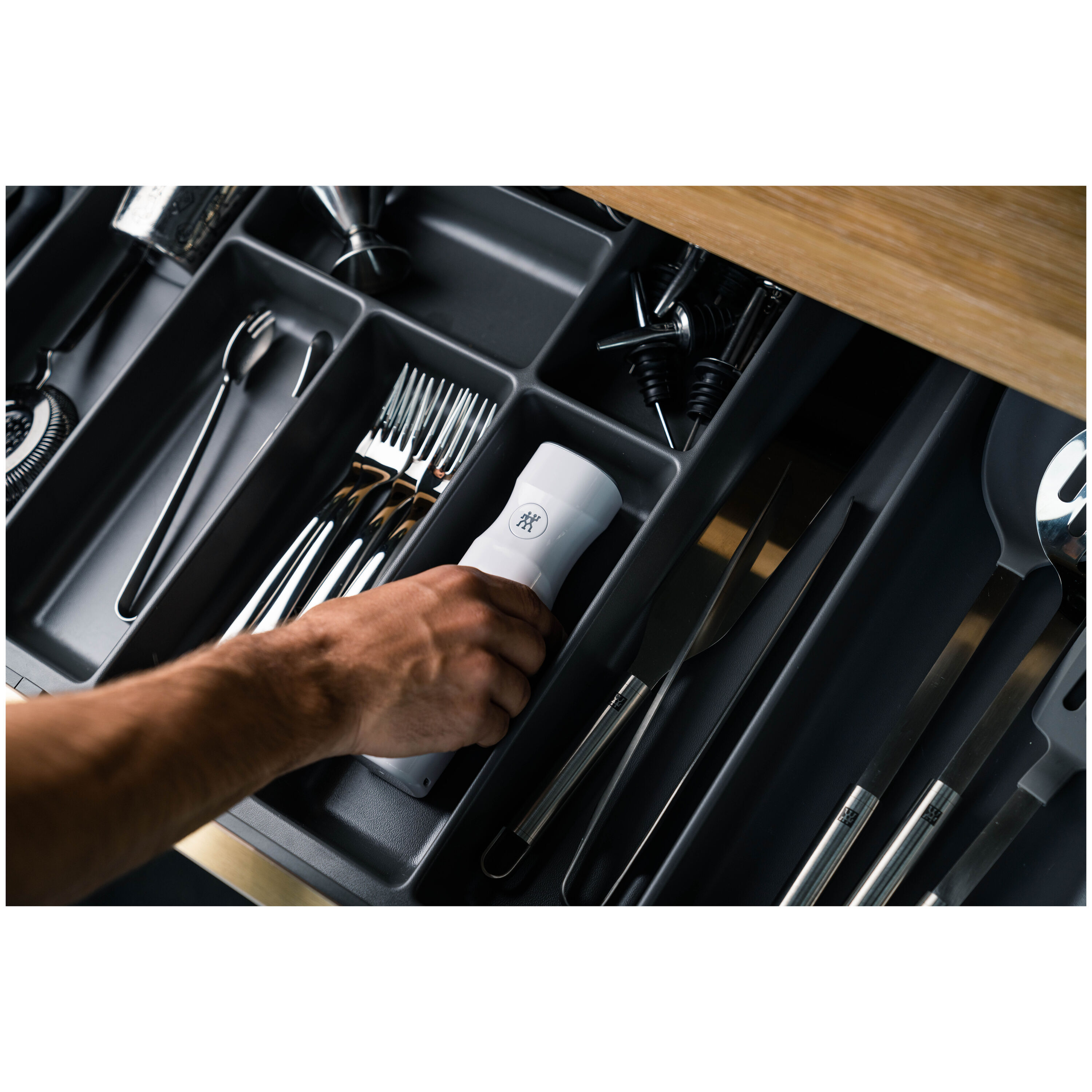 ZWILLING        Fresh & Save                Vakuumpumpe mit Ladekappe, Weiß