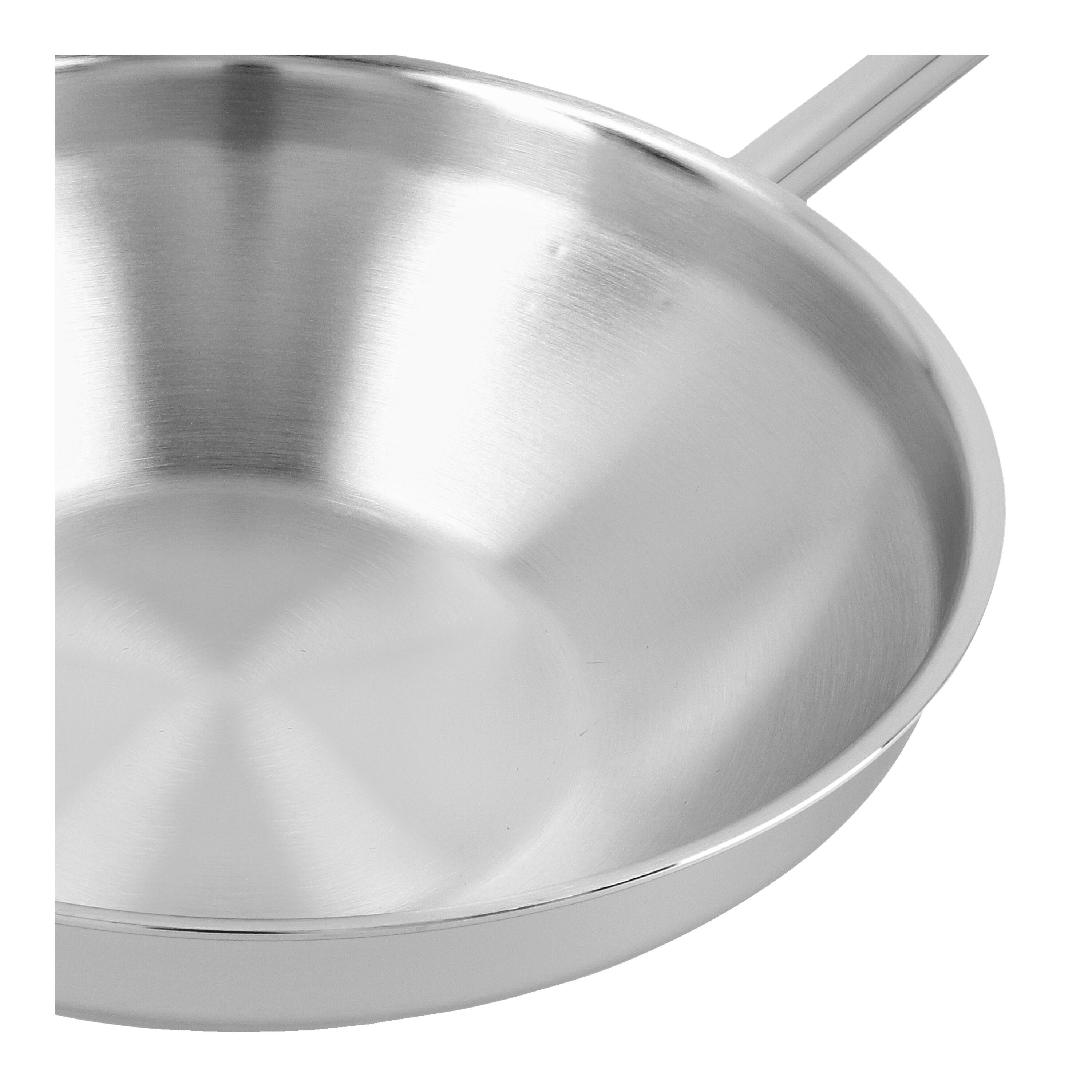 Demeyere        Apollo 7                Wok flacher Boden 32 cm, 18/10 Edelstahl