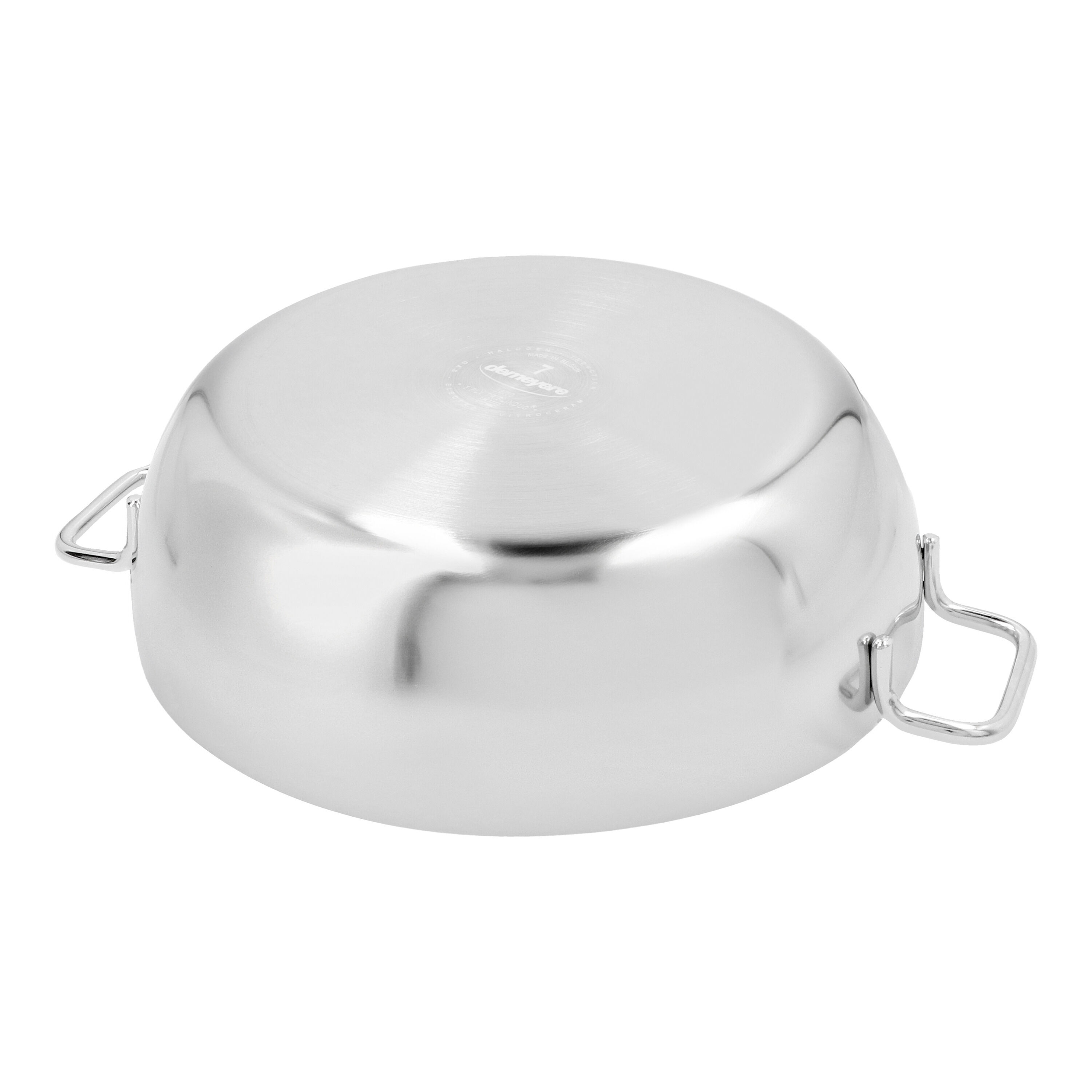 Demeyere        Apollo 7                Konische Schmorpfanne mit Glasdeckel 28 cm, 18/10 Edelstahl