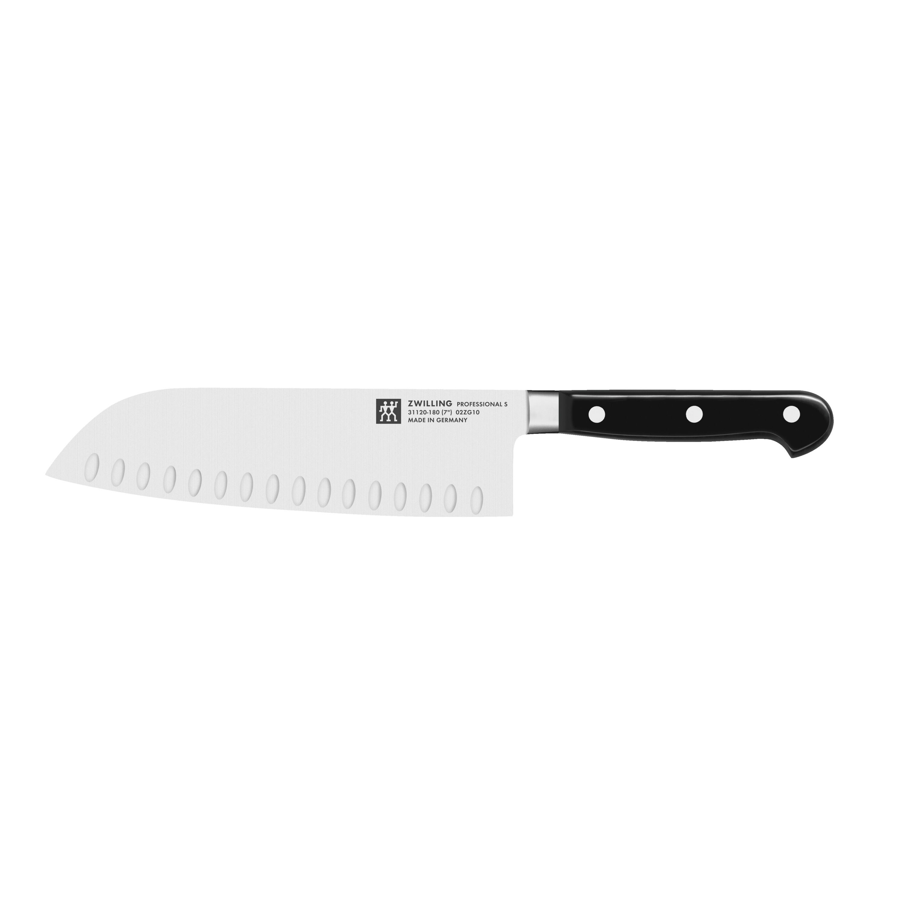 ZWILLING        Professional S                Santokumesser 18 cm, Kullenschliff
