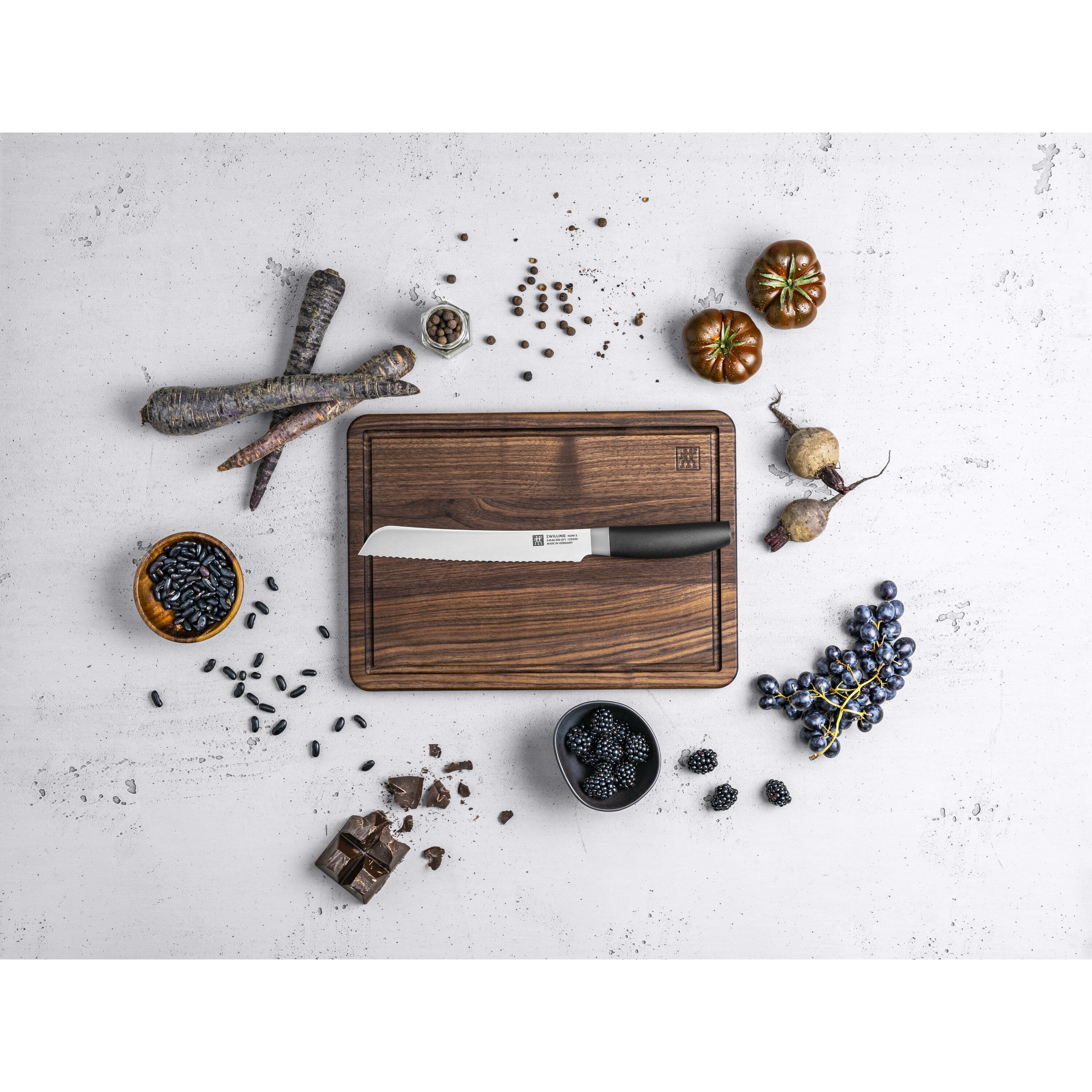 ZWILLING        Now S                Brotmesser 20 cm, Schwarz