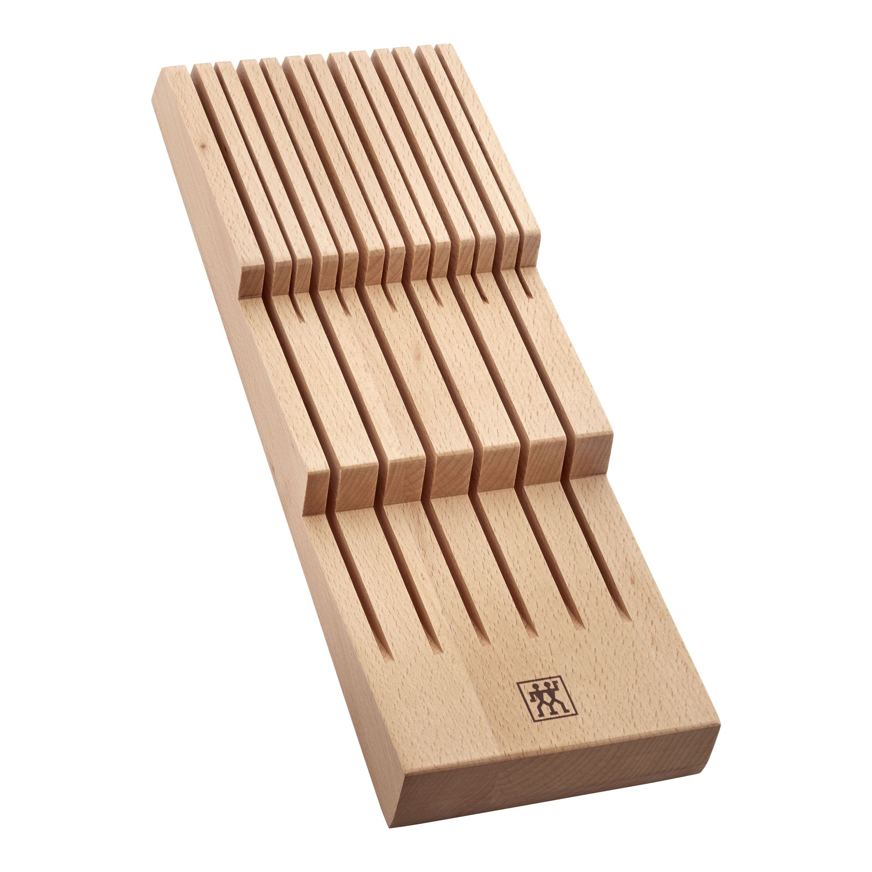 ZWILLING                        Schubladeneinsatz, bis zu 12 Messer12, Buche