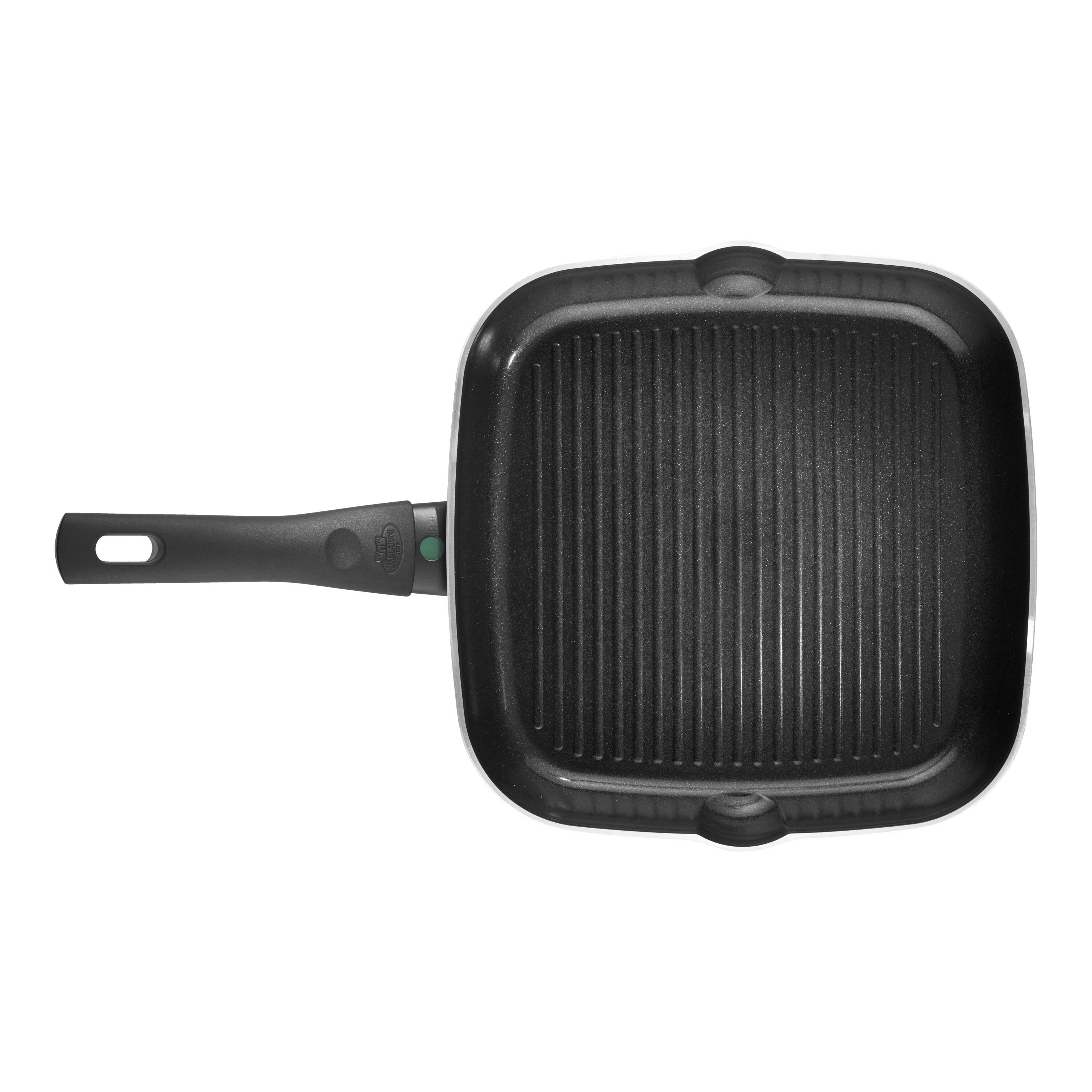BALLARINI        Ledro                Grillpfanne, 28 cm, Aluminium, Keramische Antihaftbeschichtung