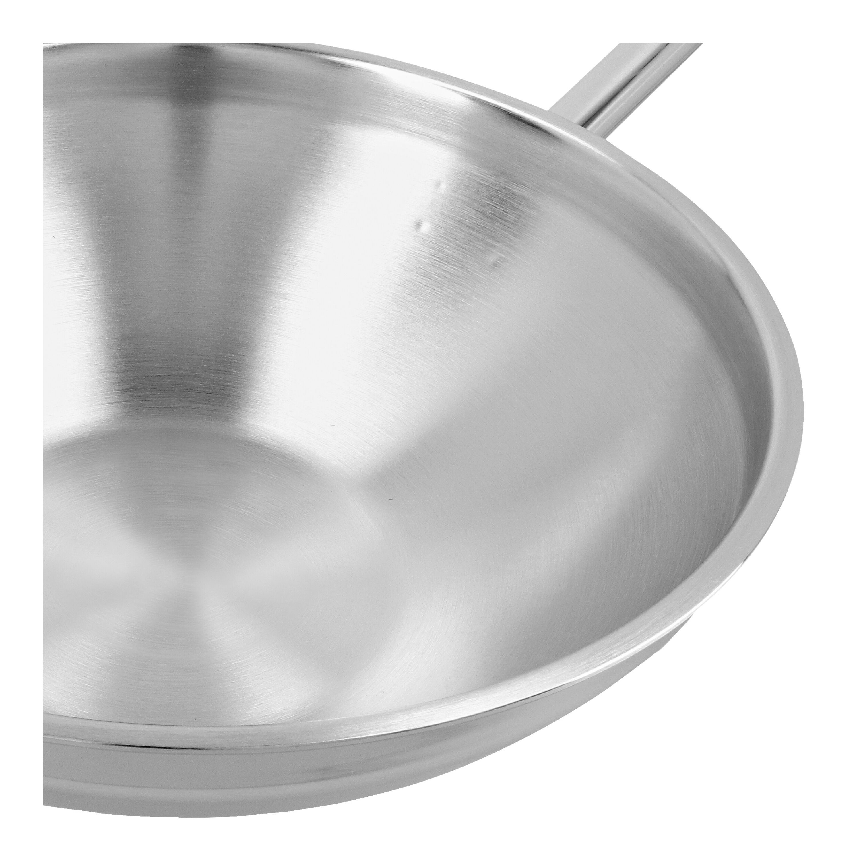 Demeyere        Apollo 7                Wok flacher Boden 36 cm, 18/10 Edelstahl