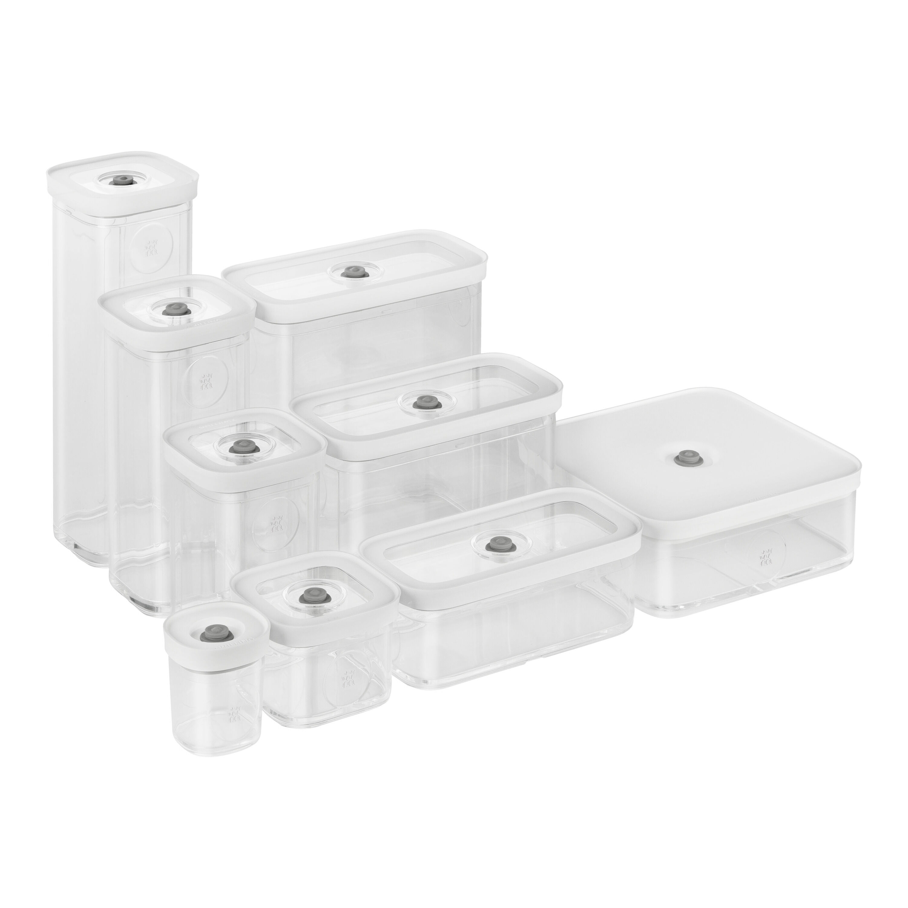 ZWILLING        Fresh & Save CUBE                CUBE Box M / 21 cm, Transparent-Weiß