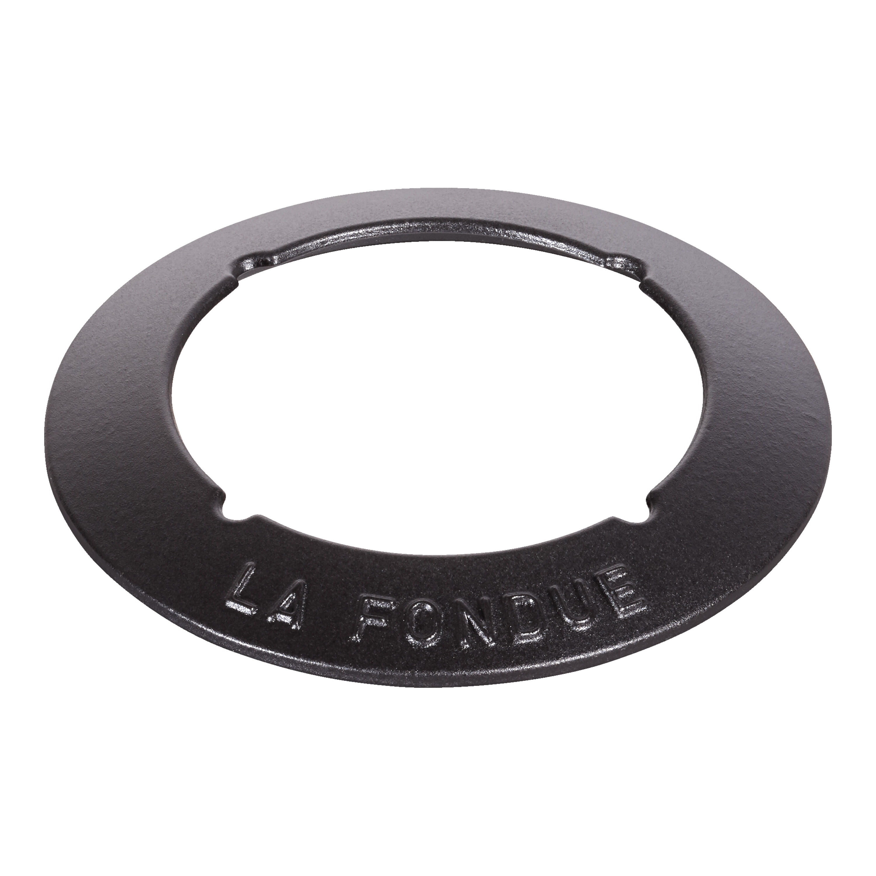 Staub        Specialities                Fondue Set 16 cm, rund, Schwarz, Gusseisen