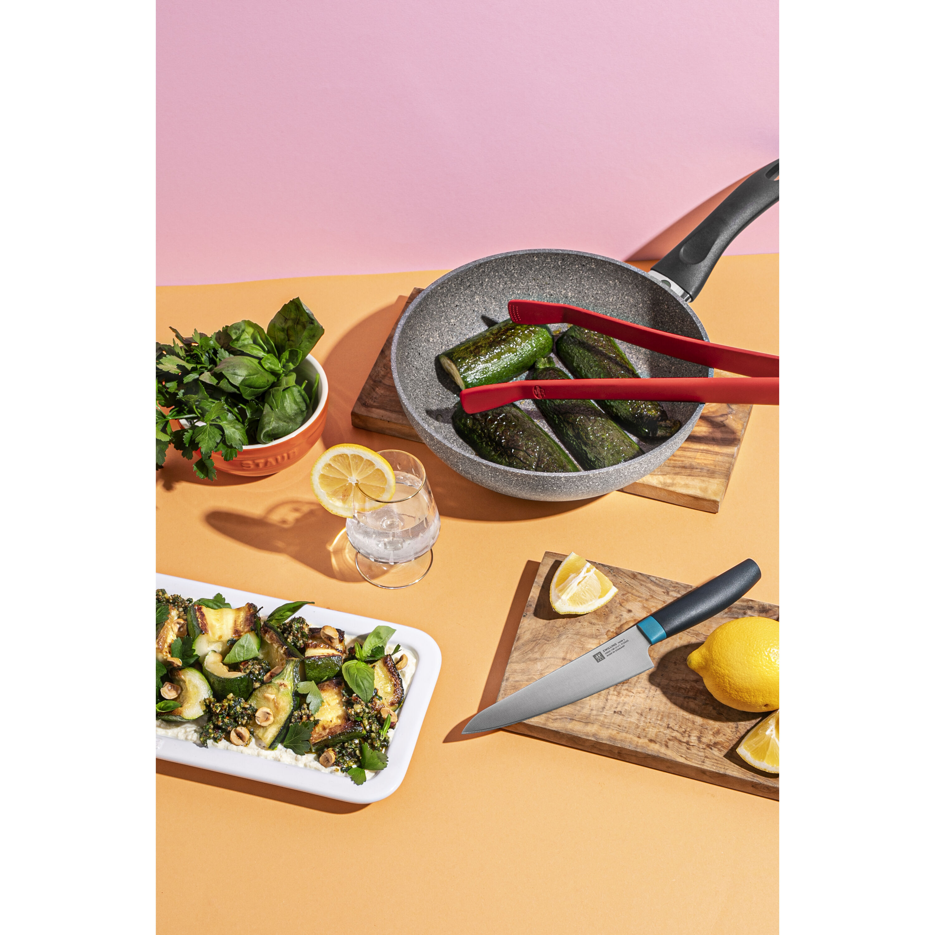 BALLARINI        Rosso                Zange, 27 cm, Silikon