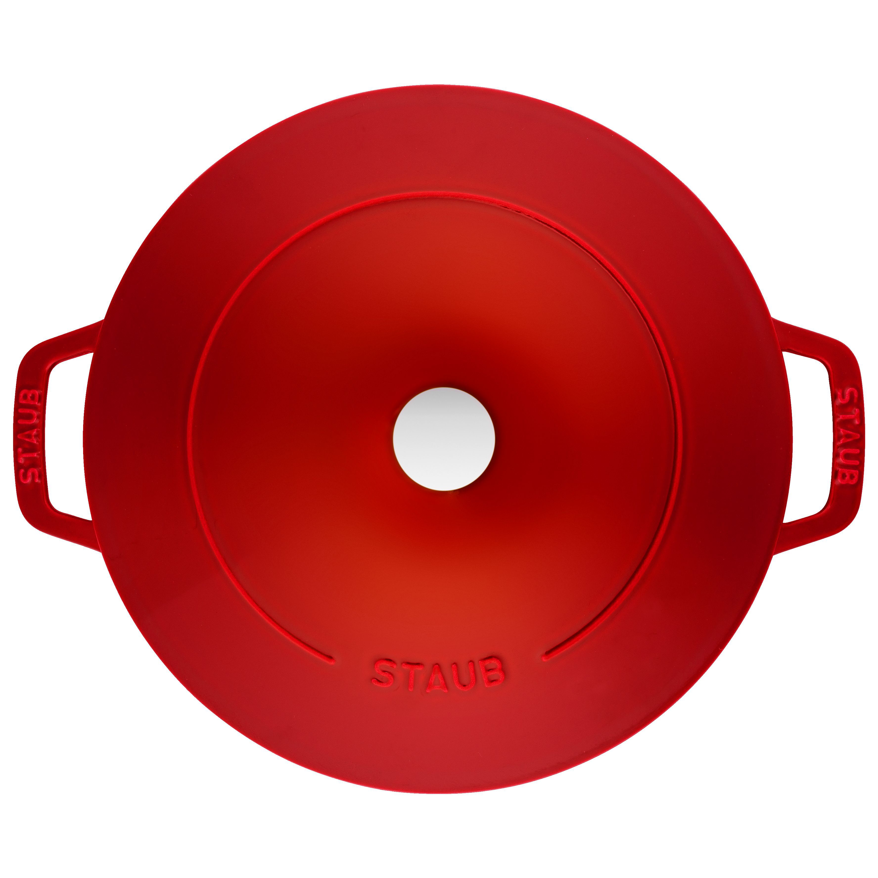 Staub        Stackable Set                Kochtopfset Stackable 3-tlg, rund, Kirsch-Rot, Gusseisen
