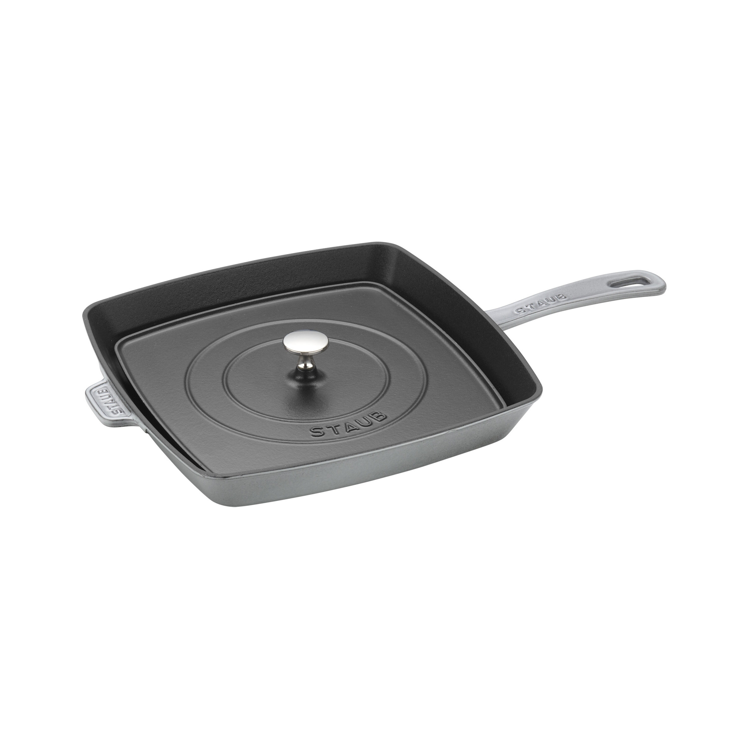 Staub        Grill Pans                American Grill 30 cm, Gusseisen, Graphit-Grau