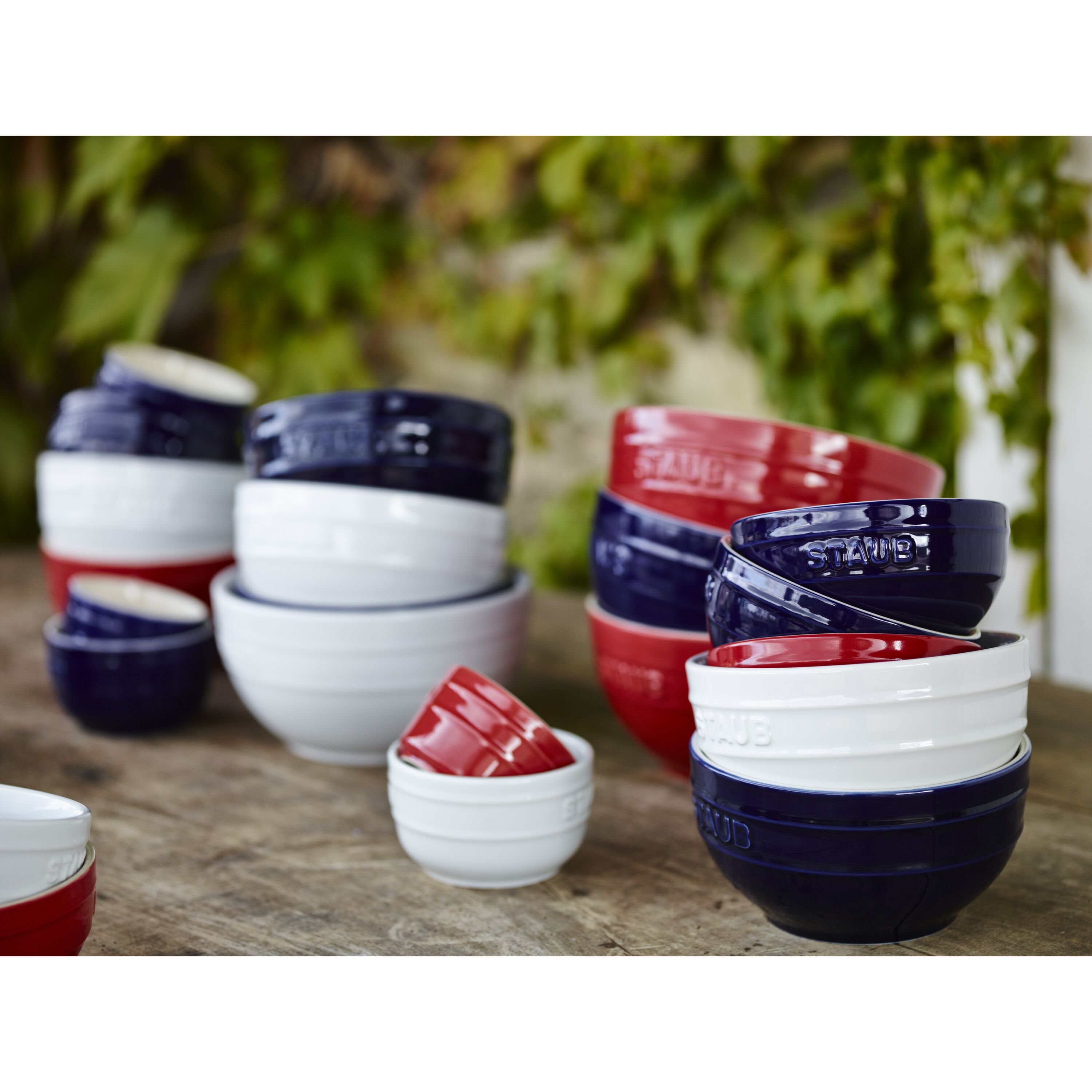 Staub        Ceramique                Schüssel 12 cm, rund, Reinweiß, Keramik