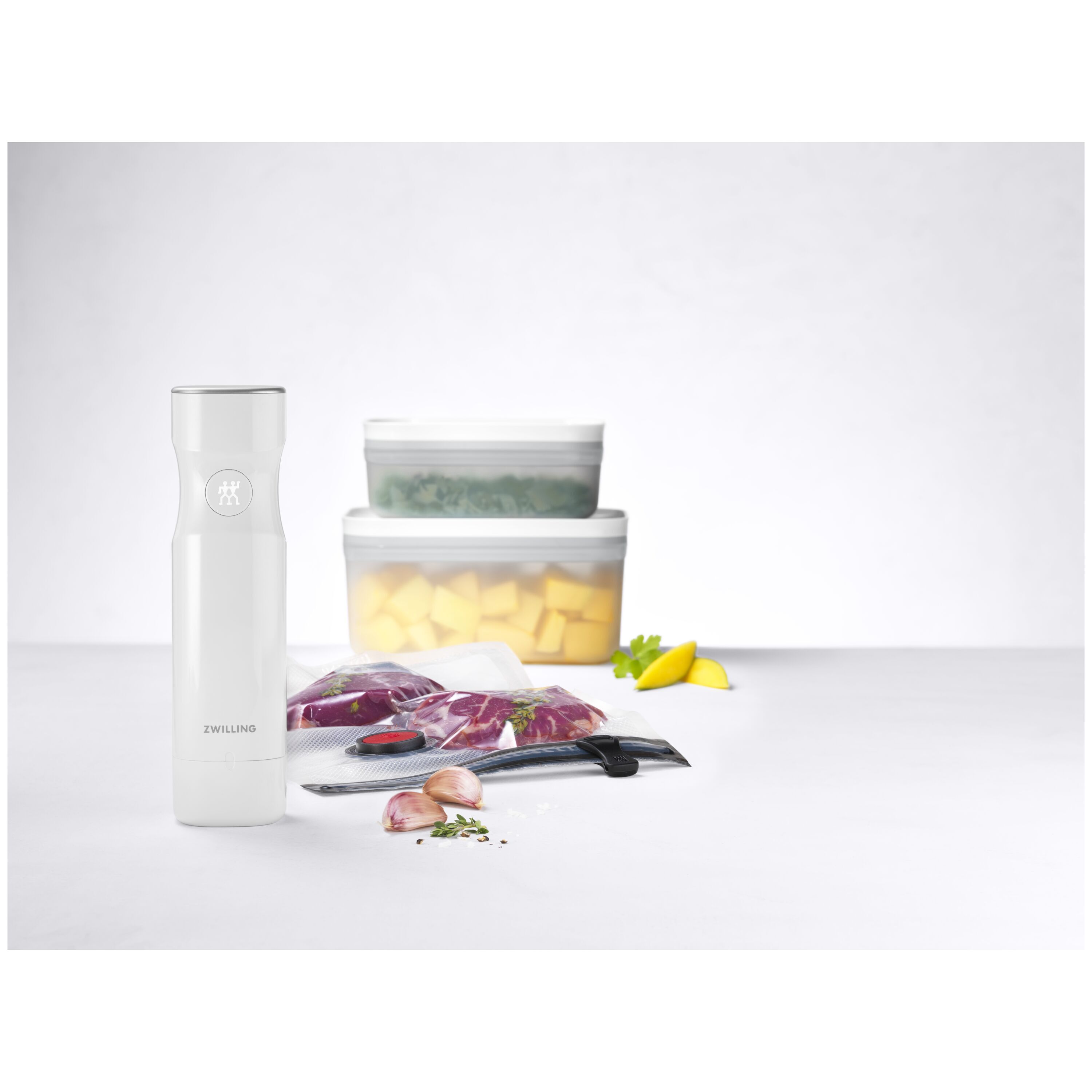 ZWILLING        Fresh & Save                Vakuum Starter Set, Kunststoff / S/M, 7-tlg, Weiß