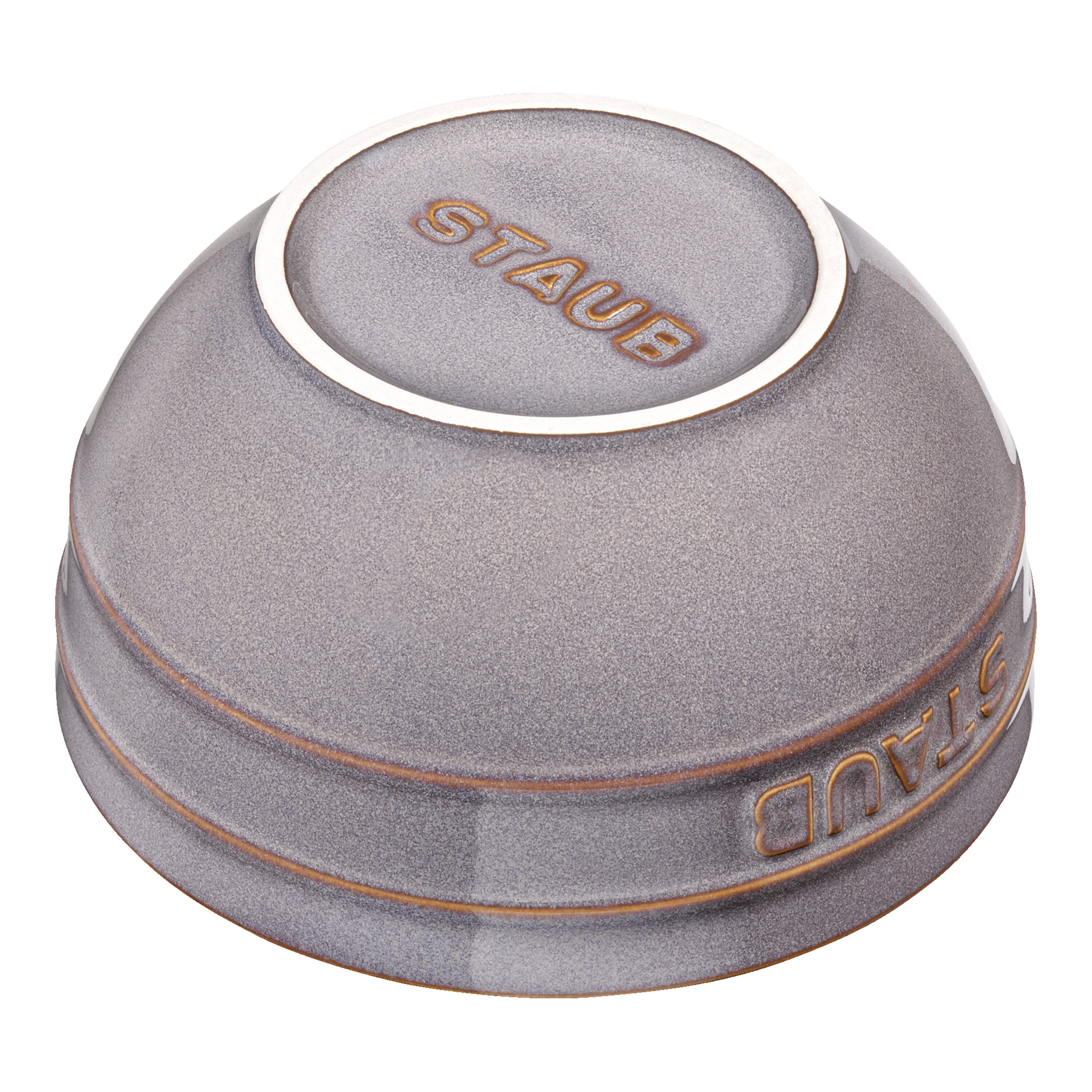 Staub        Ceramique                Schüssel 14 cm, rund, Antik-Grau, Keramik