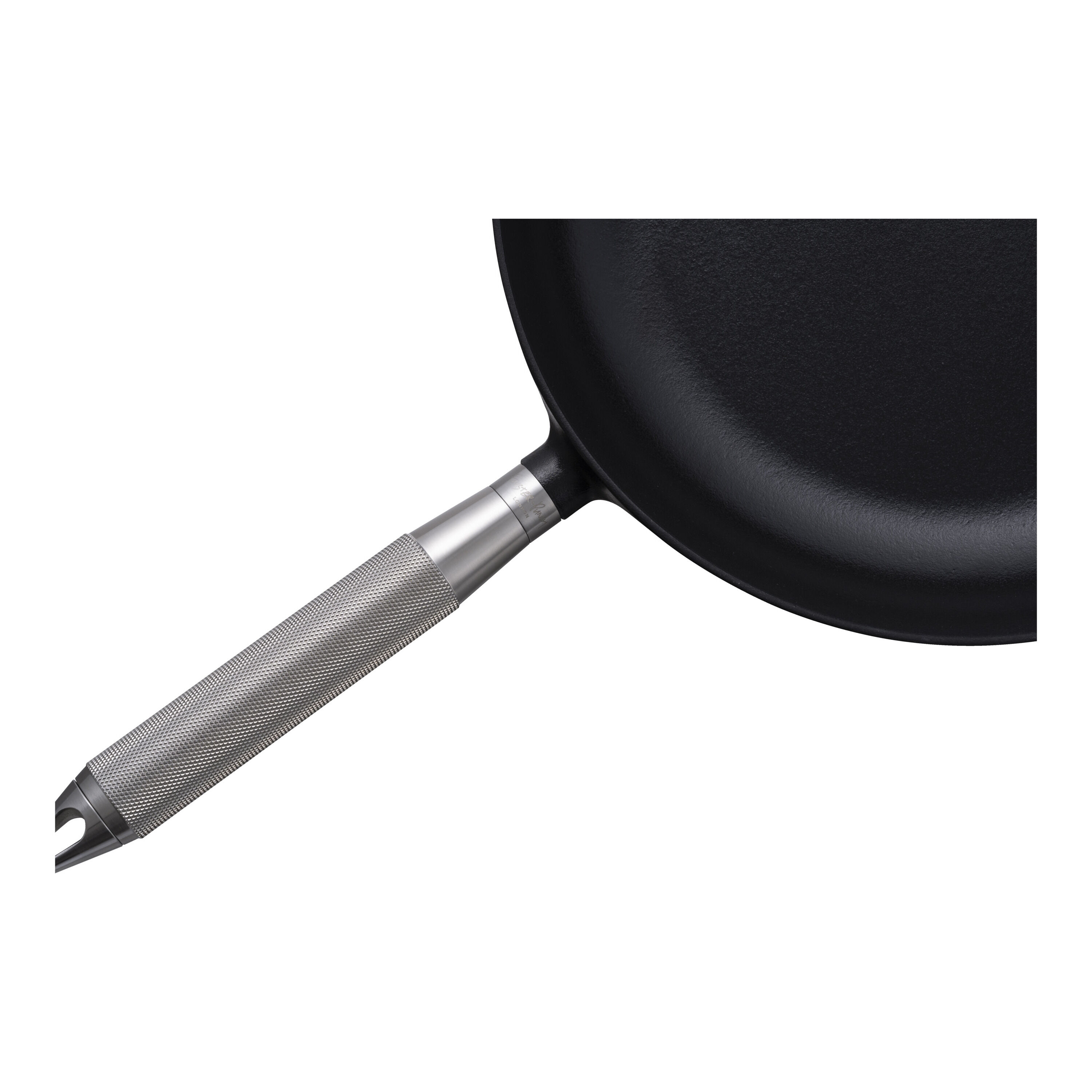 Staub        Pans                Bratpfanne Buster+Punch 28 cm, rund, Schwarz, Gusseisen