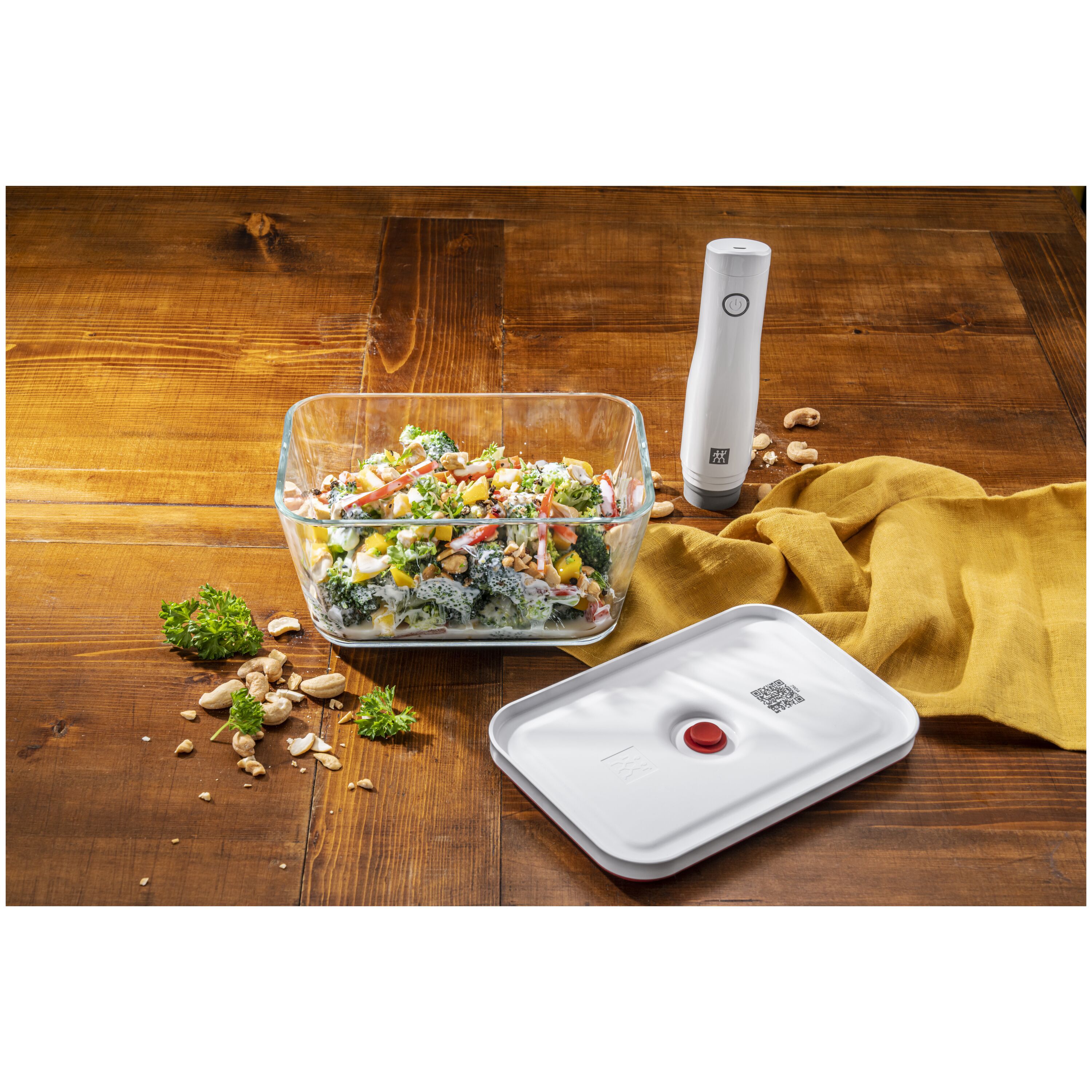 ZWILLING        Fresh & Save                Vakuumbox L, Glas, Rot
