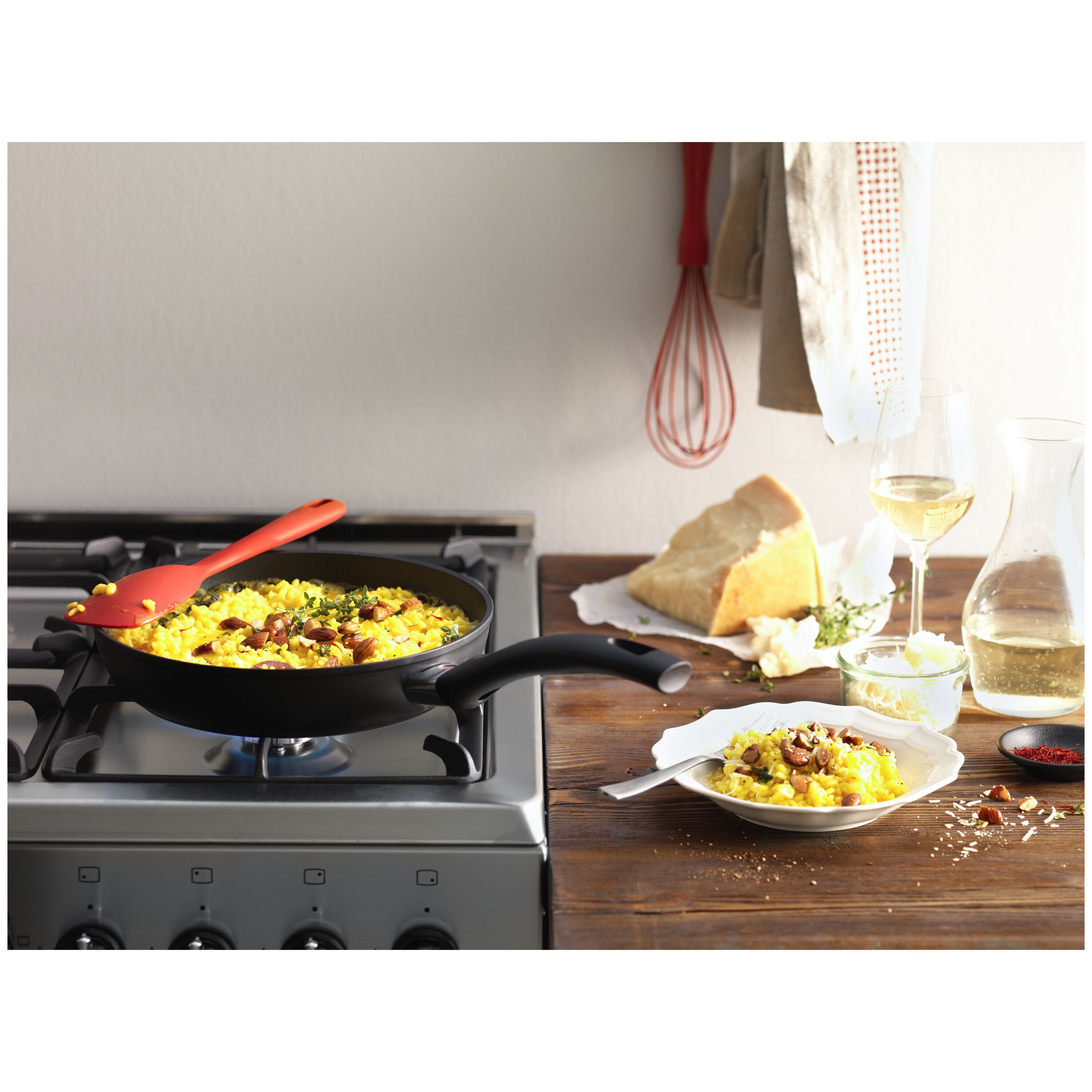 BALLARINI        Rosso                Teigschaber, 23 cm, Silikon