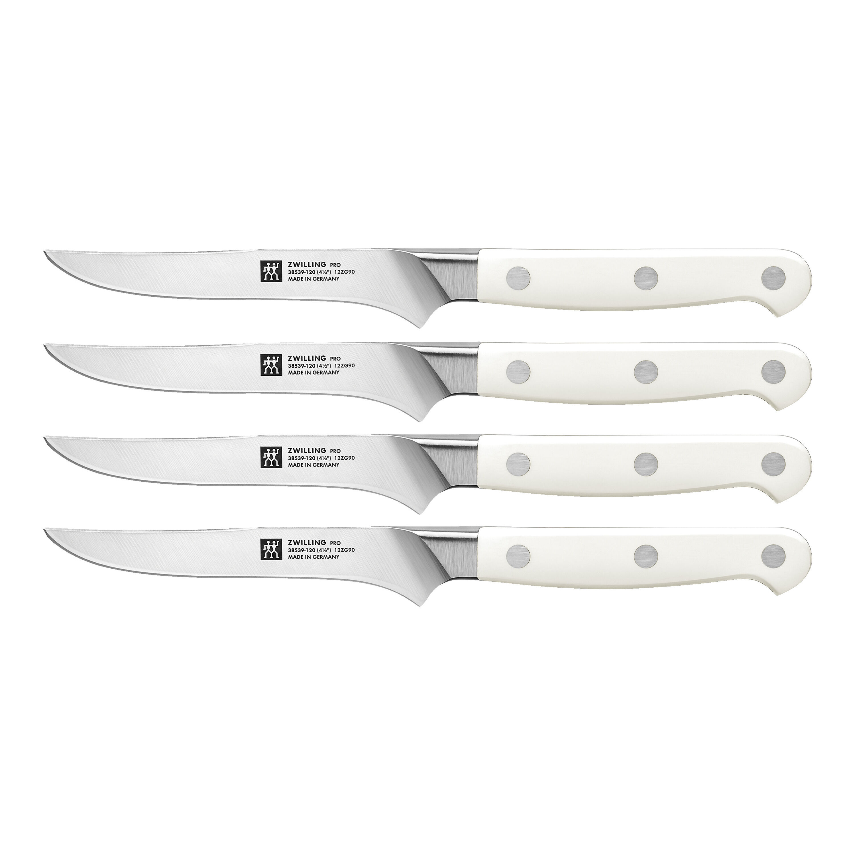 ZWILLING        Pro le blanc                Steakmesserset 4-tlg