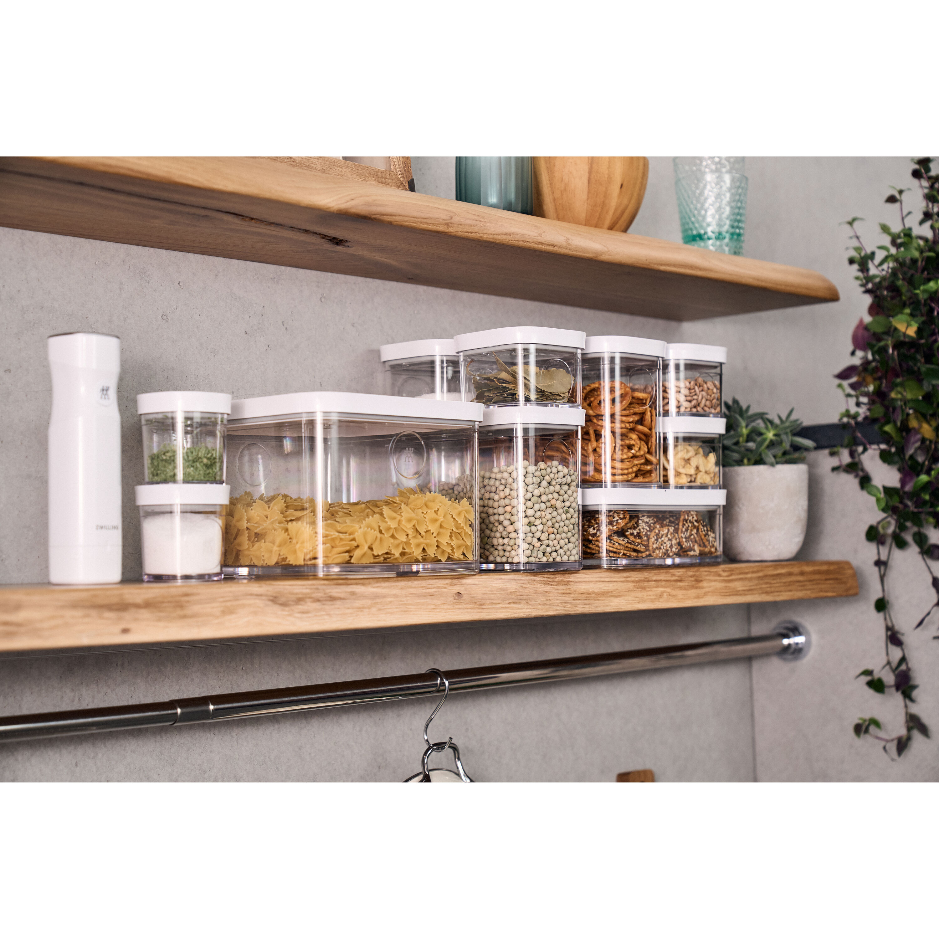 ZWILLING        Fresh & Save CUBE                CUBE Box 2L / 21 cm, Transparent-Weiß